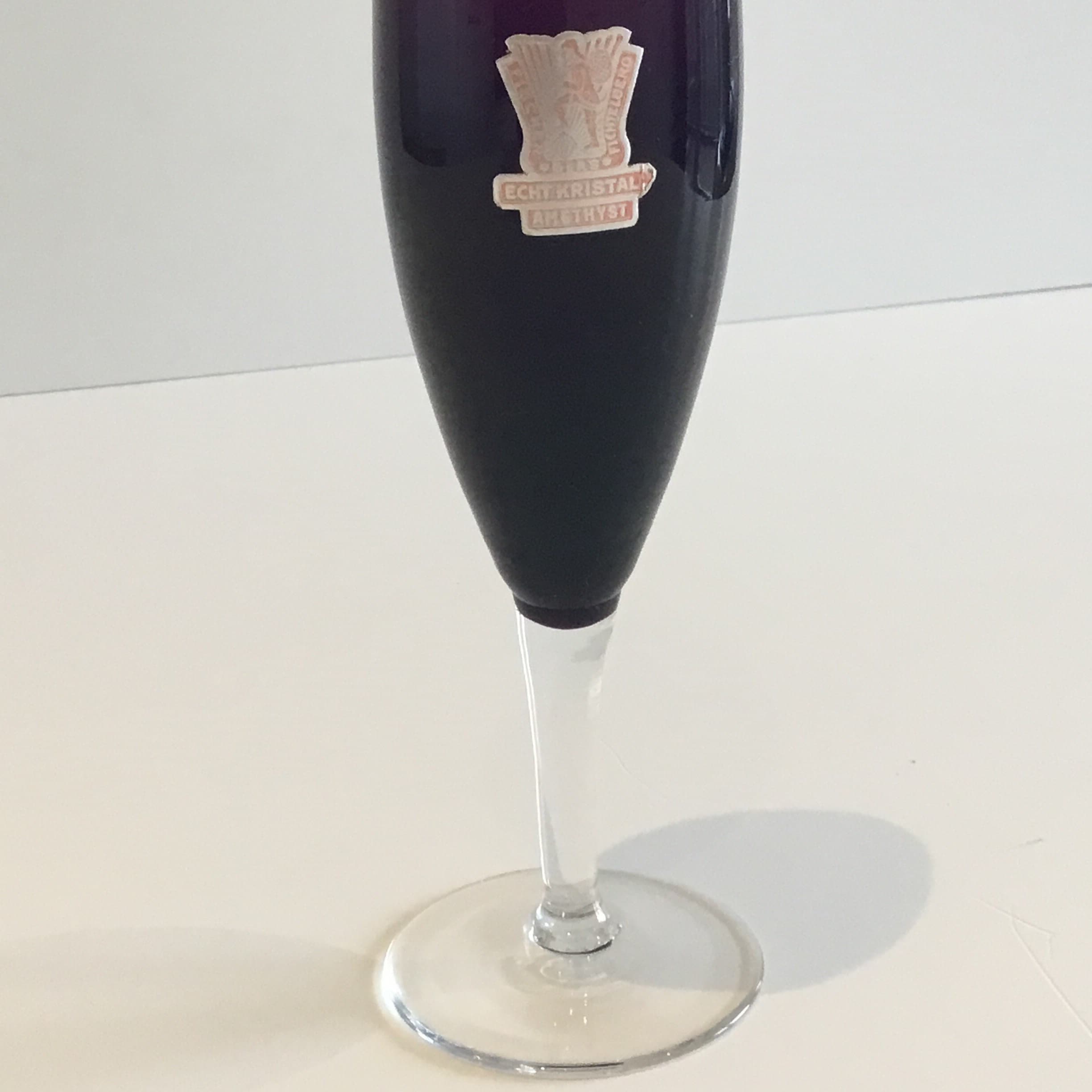 Vintage German Vase – Amethyst Crystal by Fischer (1940s, West Germany) — photo 7 of 8