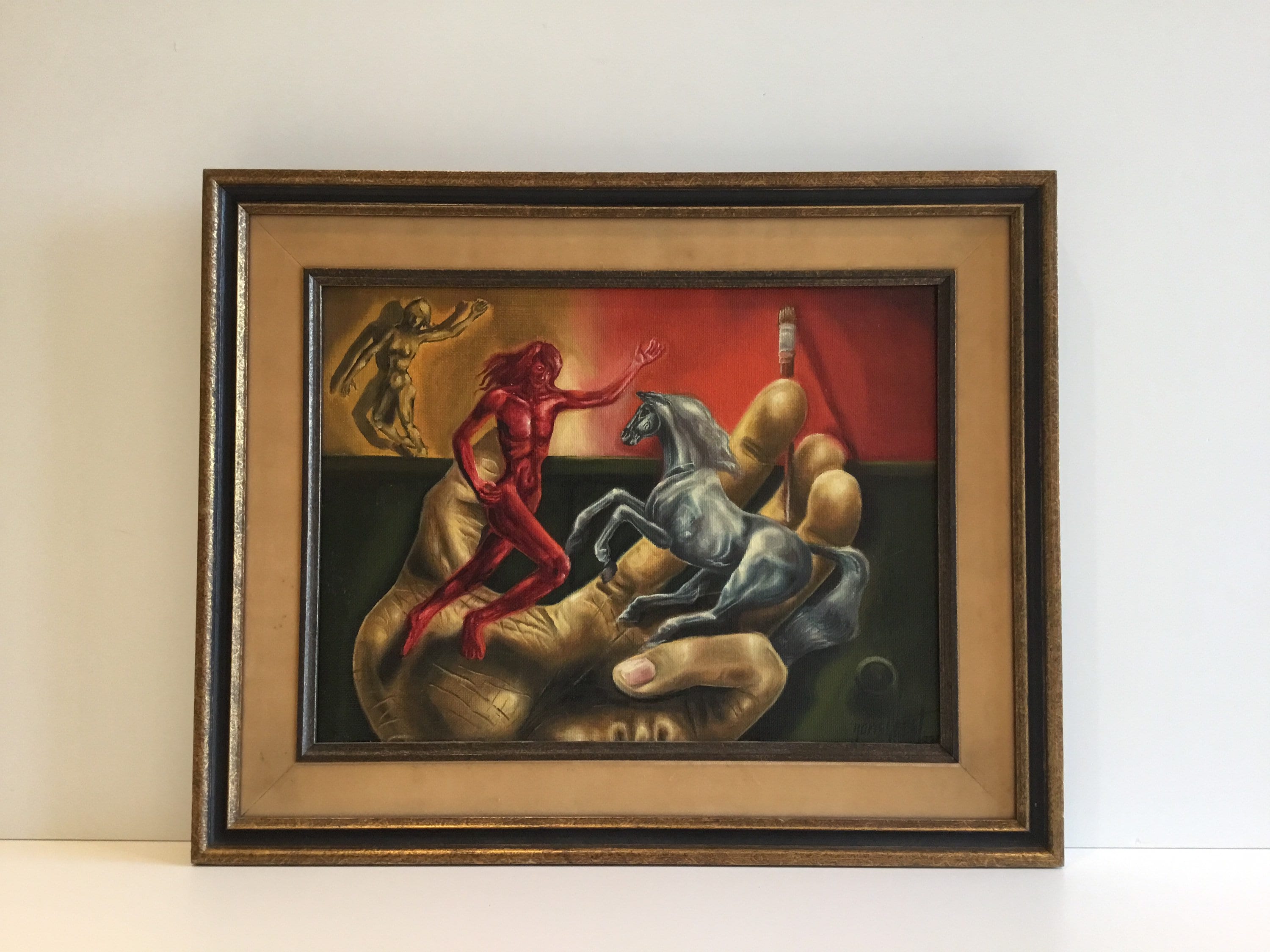 Expressionism Hyperrealism Painting (1975) Joris De Gest — photo 2 of 9