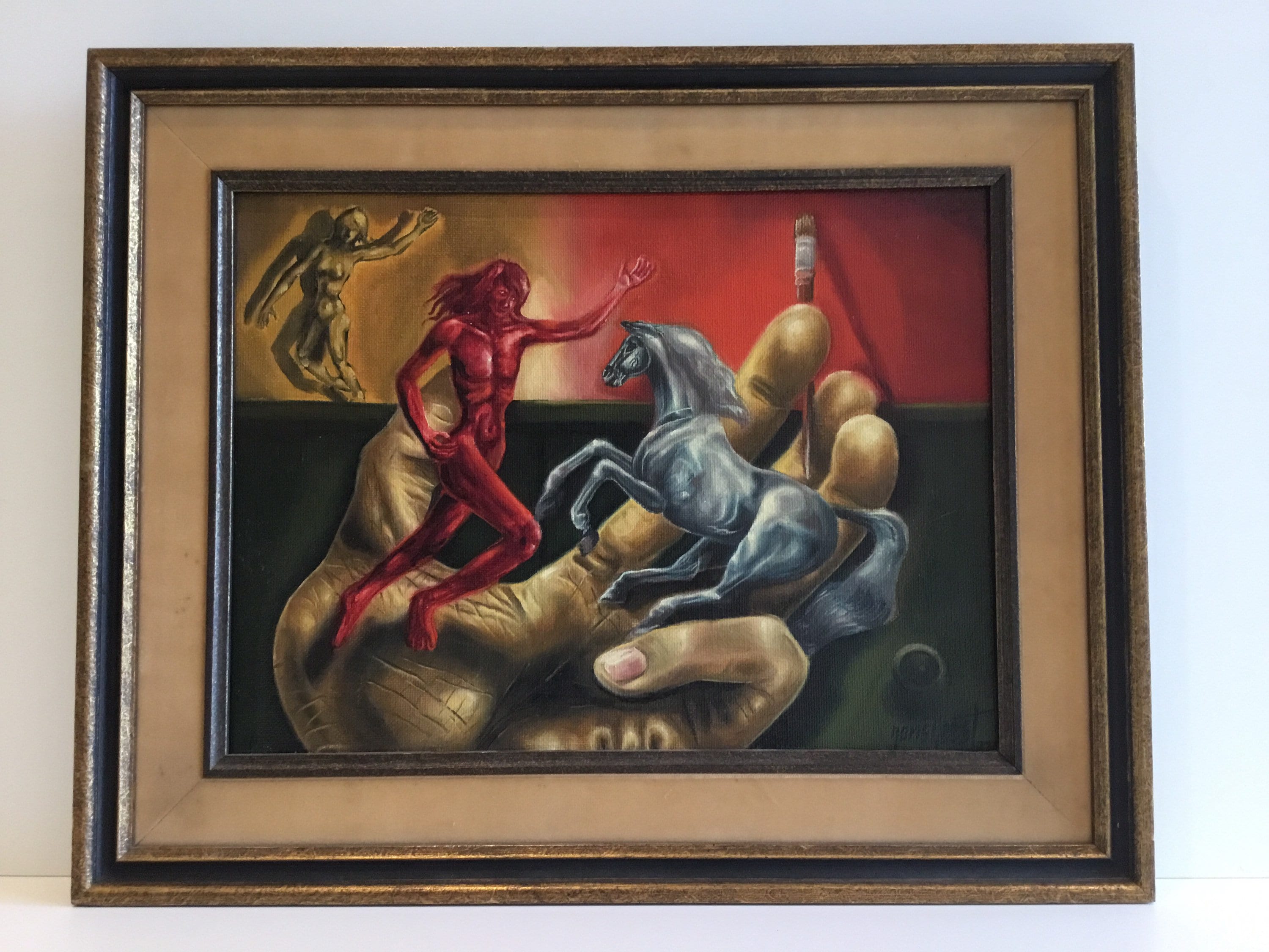 Expressionism Hyperrealism Painting (1975) Joris De Gest — photo 3 of 9