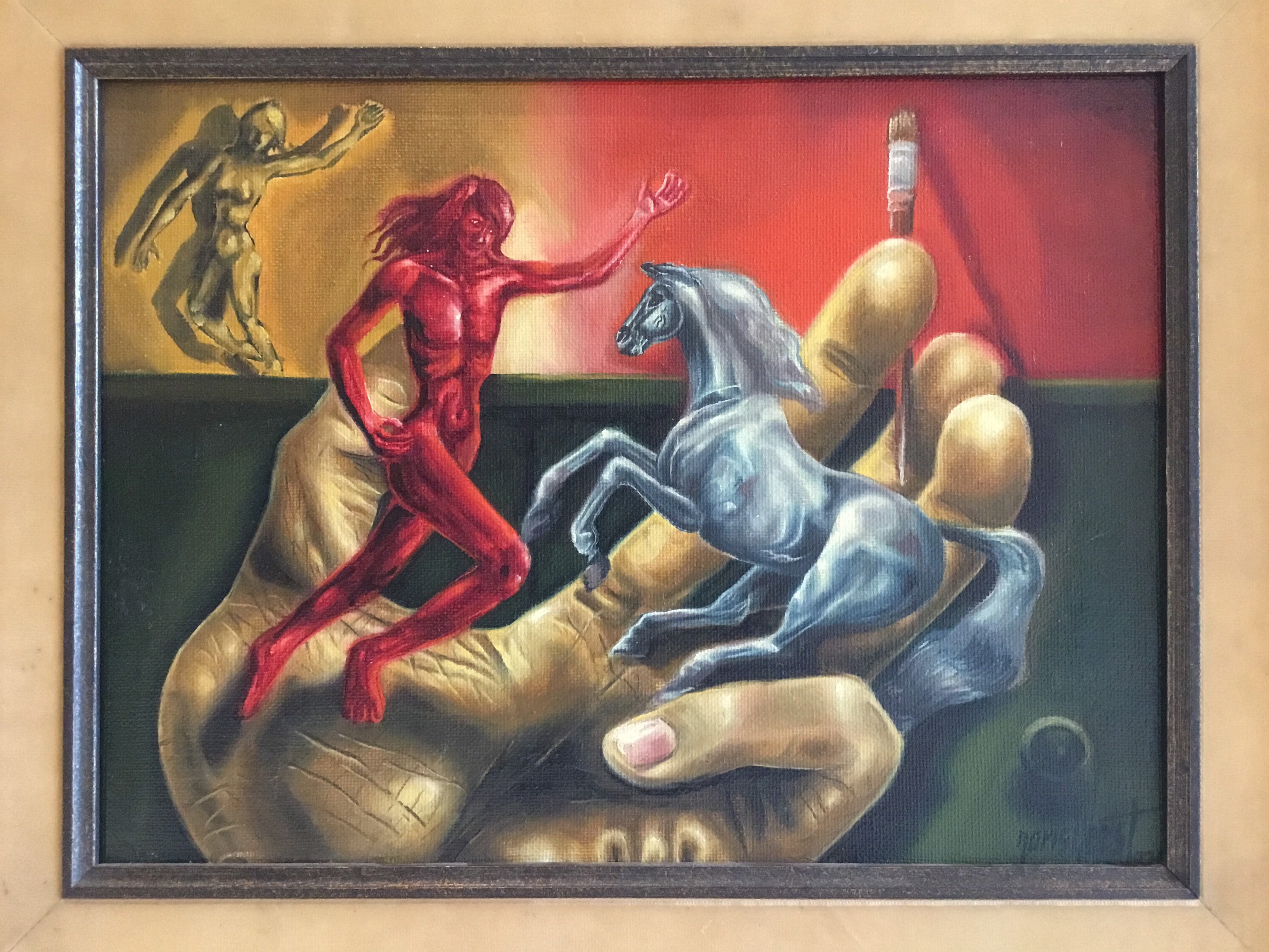 Expressionism Hyperrealism Painting (1975) Joris De Gest — photo 4 of 9