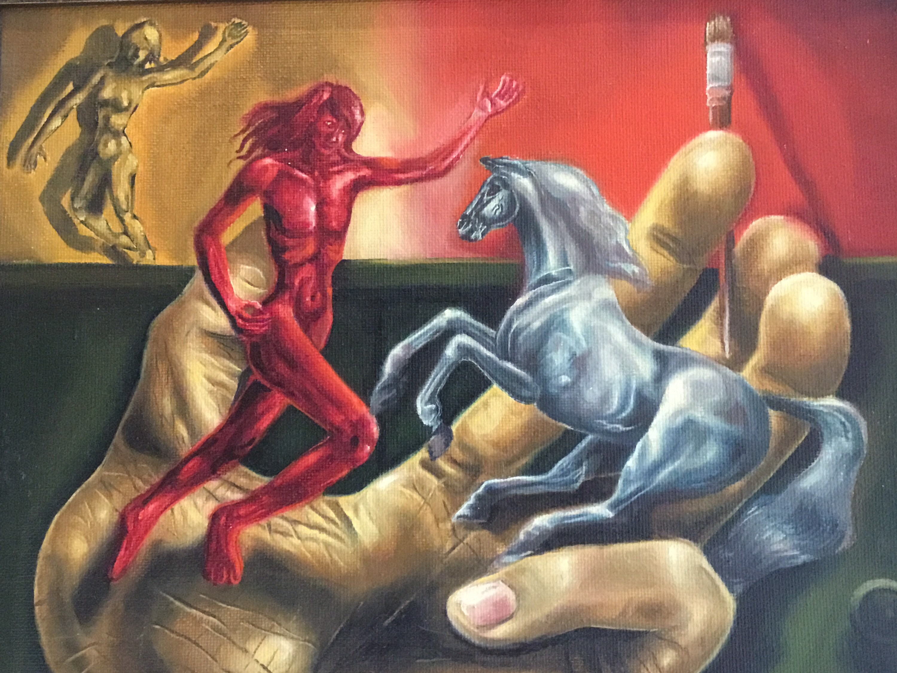 Expressionism Hyperrealism Painting (1975) Joris De Gest — photo 5 of 9