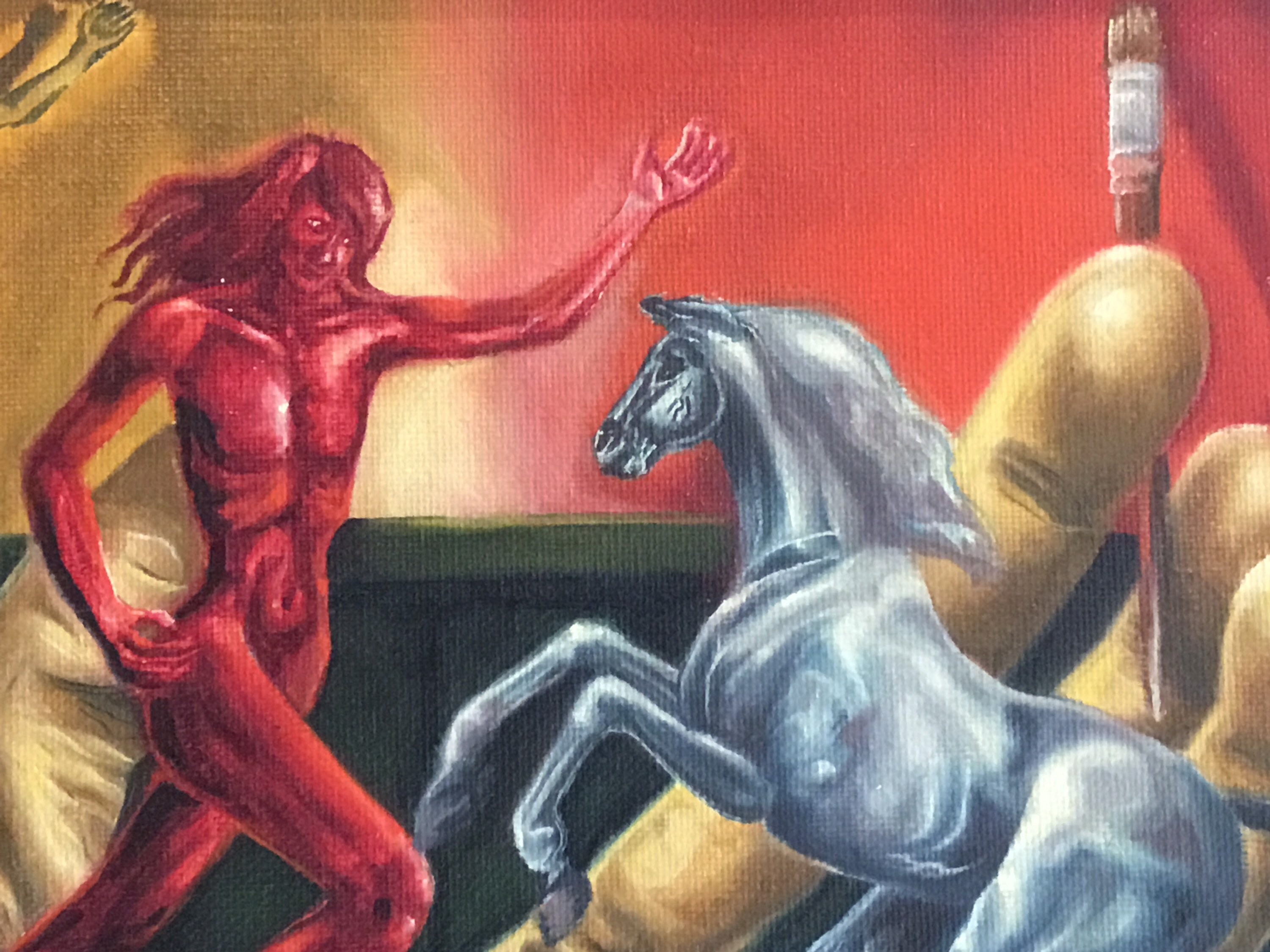 Expressionism Hyperrealism Painting (1975) Joris De Gest — photo 6 of 9