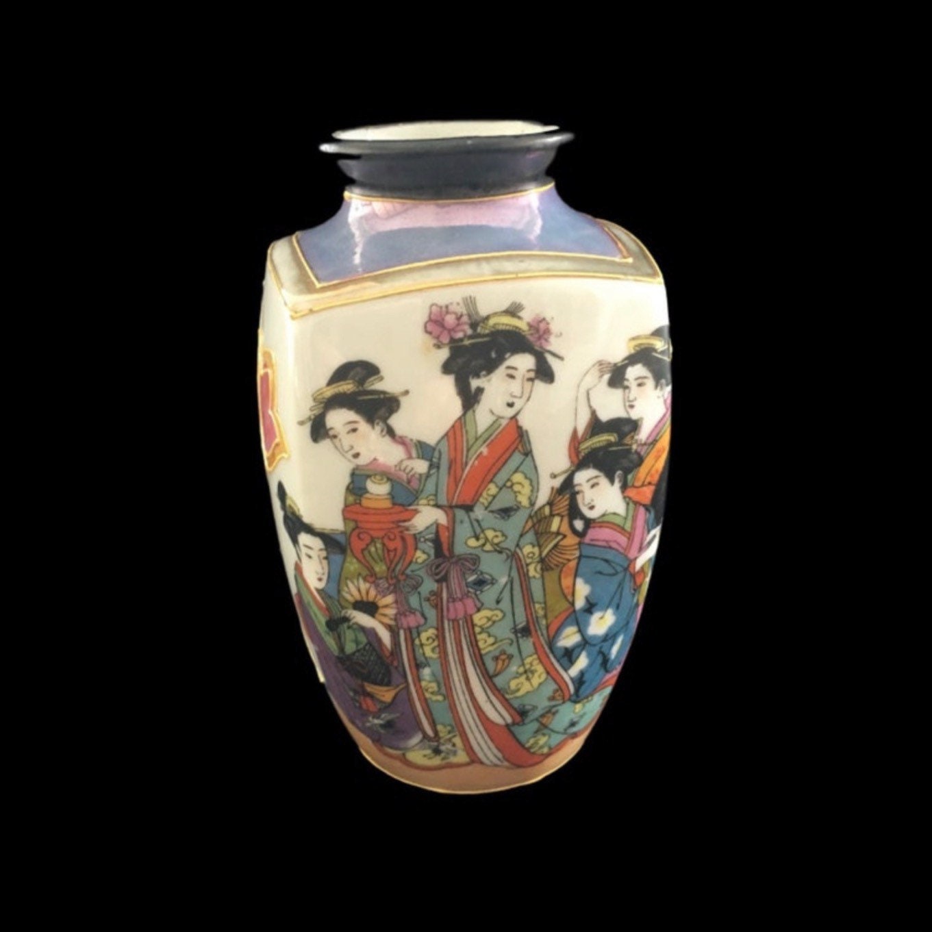 Porcelain Vase Japanese Art Deco (1920s) Collectible — photo 2 of 6