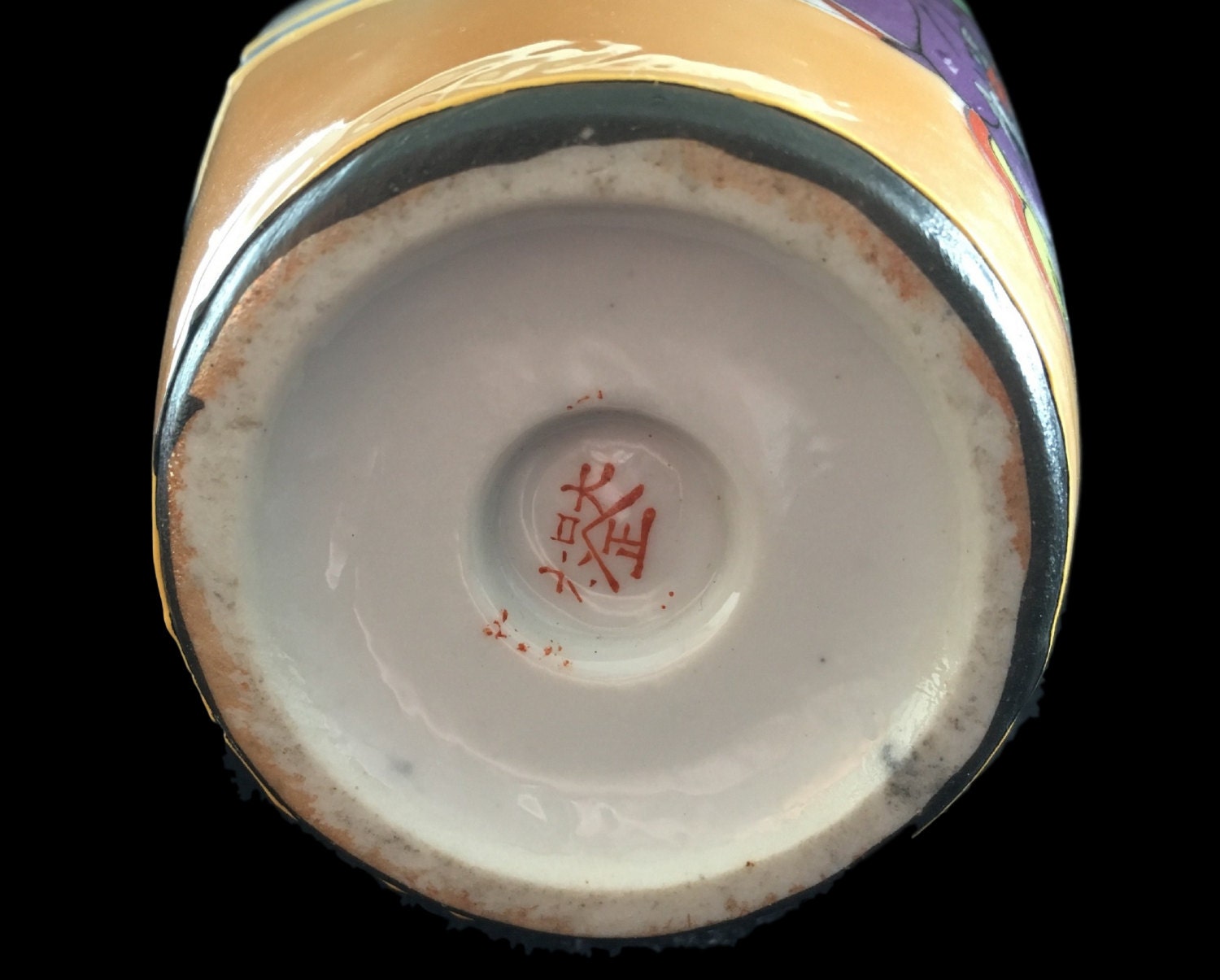 Porcelain Vase Japanese Art Deco (1920s) Collectible — photo 5 of 6