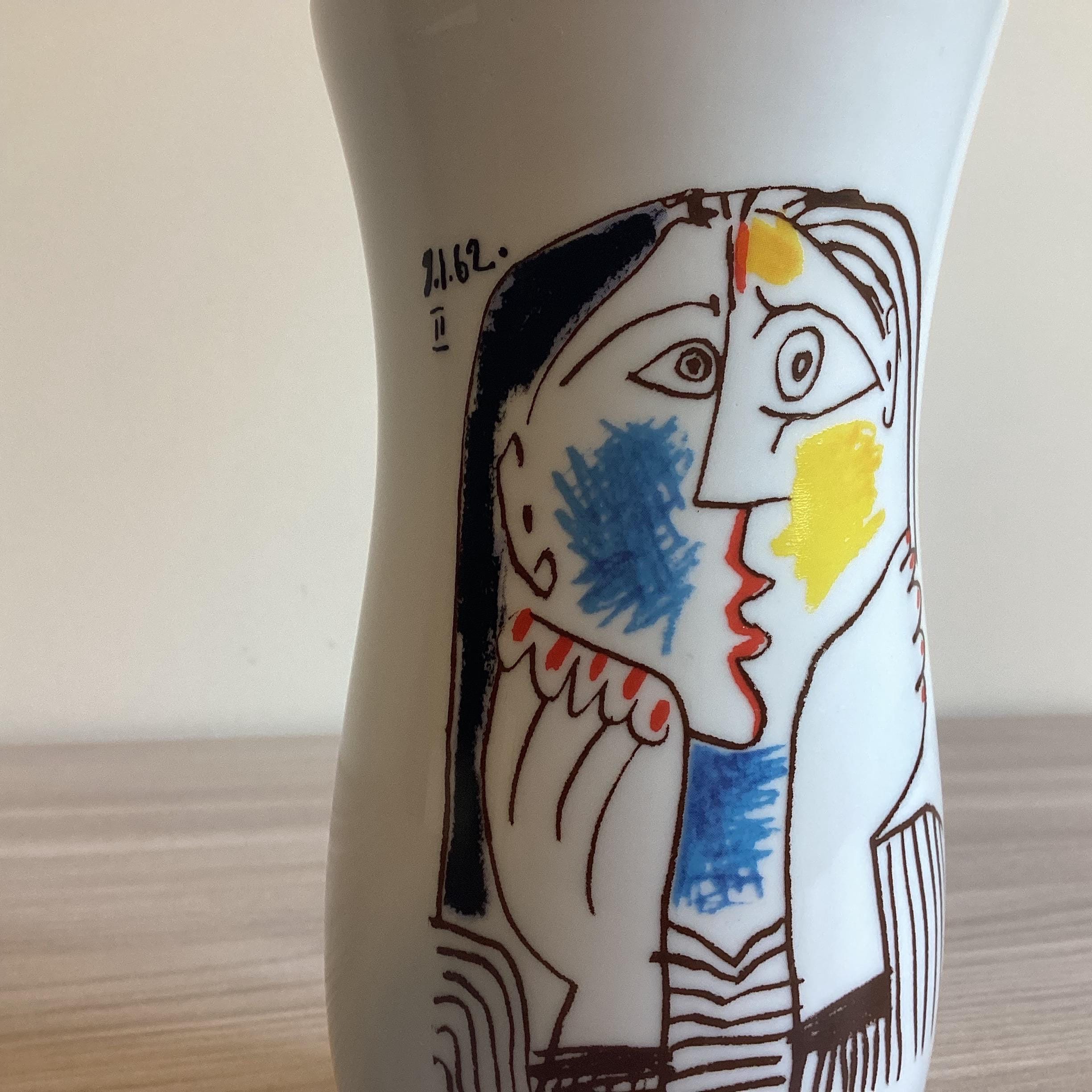 Picasso Porcelain Vase | 1962 MMI Officially Licensed Product by Tognana — photo 6 of 9