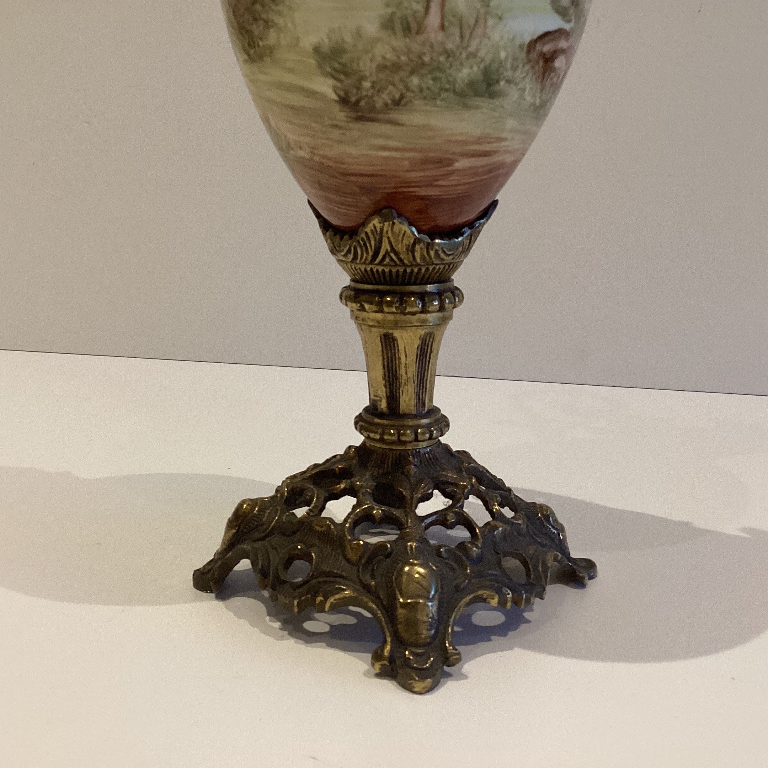 Vintage Porcelain | Amphora 1940s France Art Deco Ornamental Vase Home Decor — photo 11 of 11