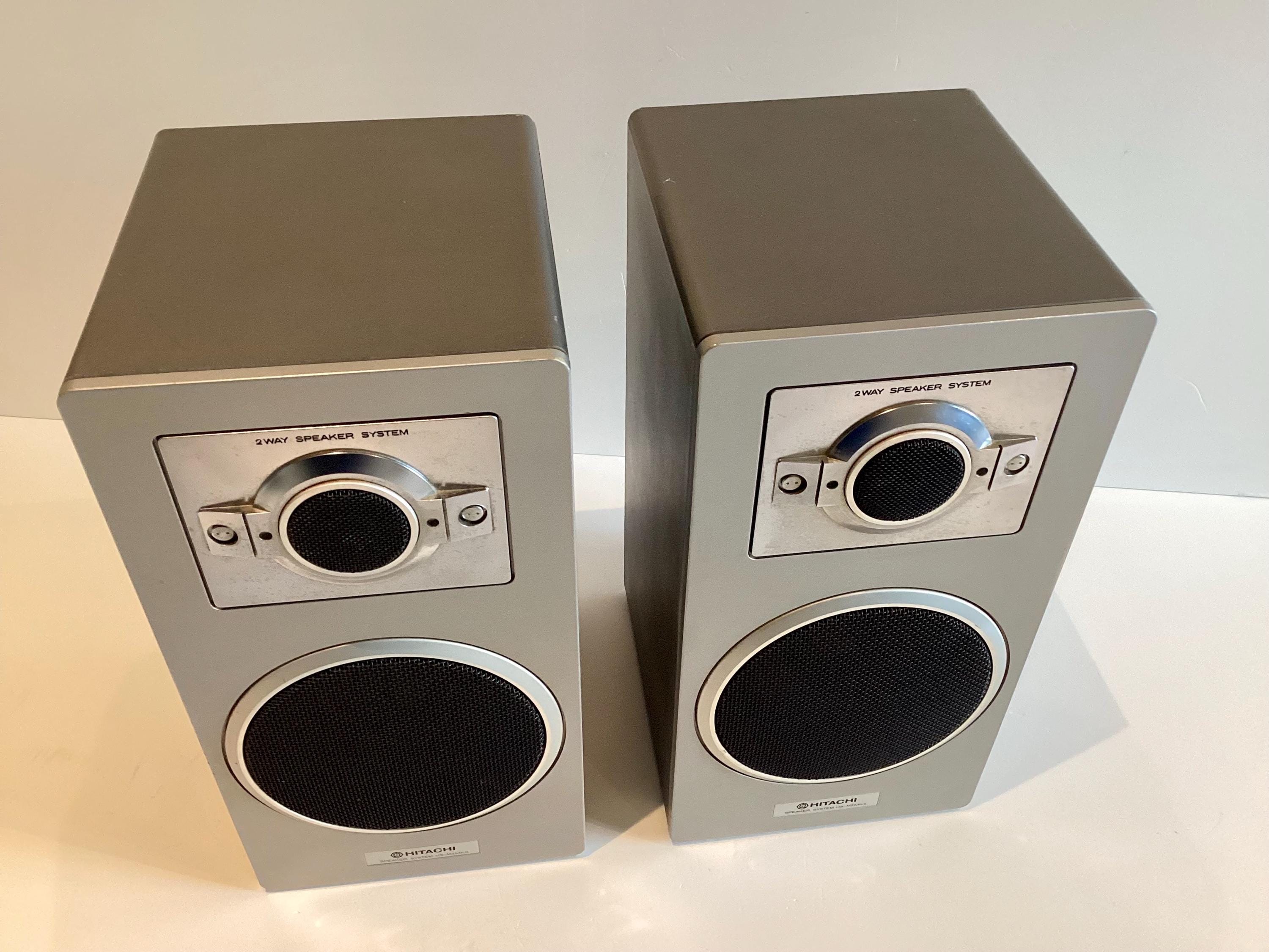 Vintage Hitachi H-SM2 MK2 Speakers – Compact Hi-Fi Made in Japan 1980s — photo 5 of 11