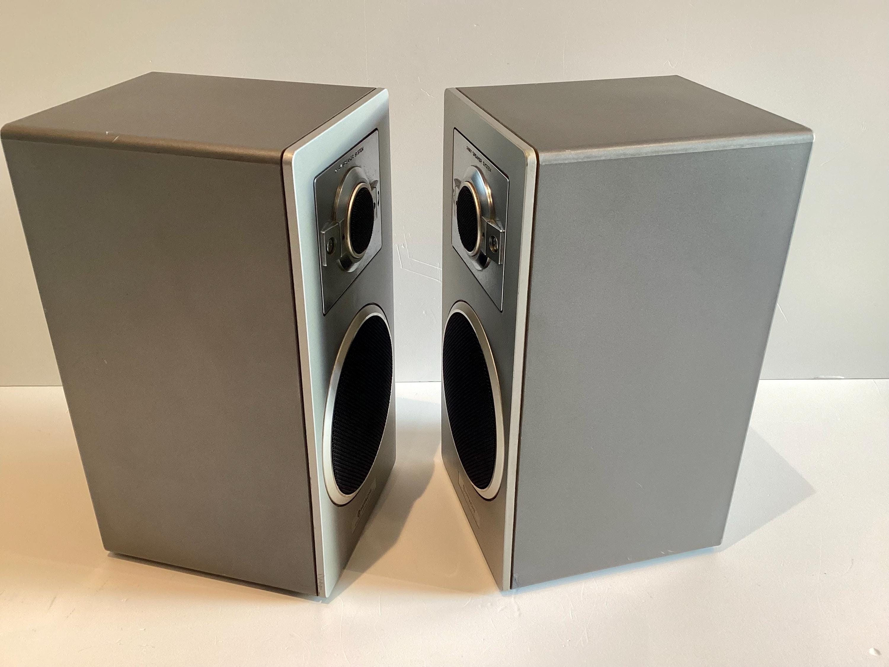 Vintage Hitachi H-SM2 MK2 Speakers – Compact Hi-Fi Made in Japan 1980s — photo 6 of 11