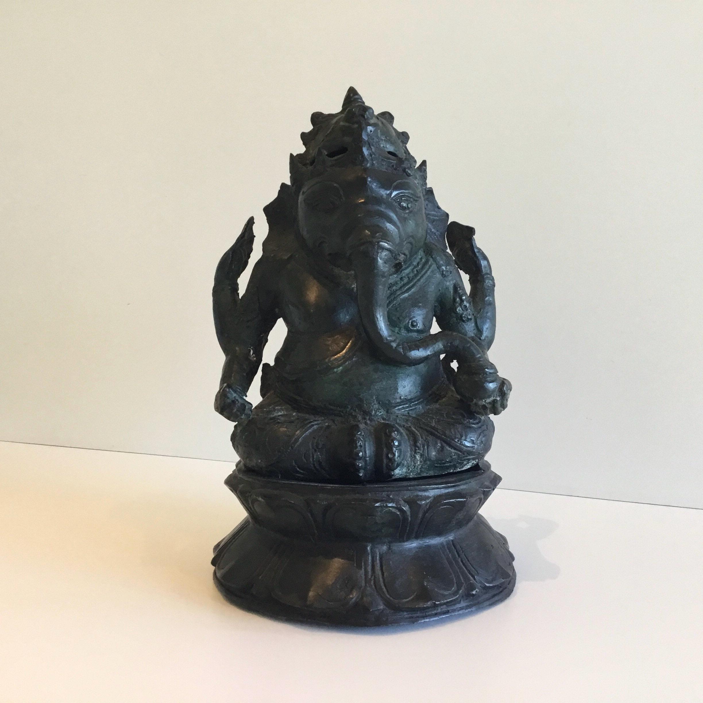 Indian Ganesha Bronze Statue (1900s) — photo 2 of 11