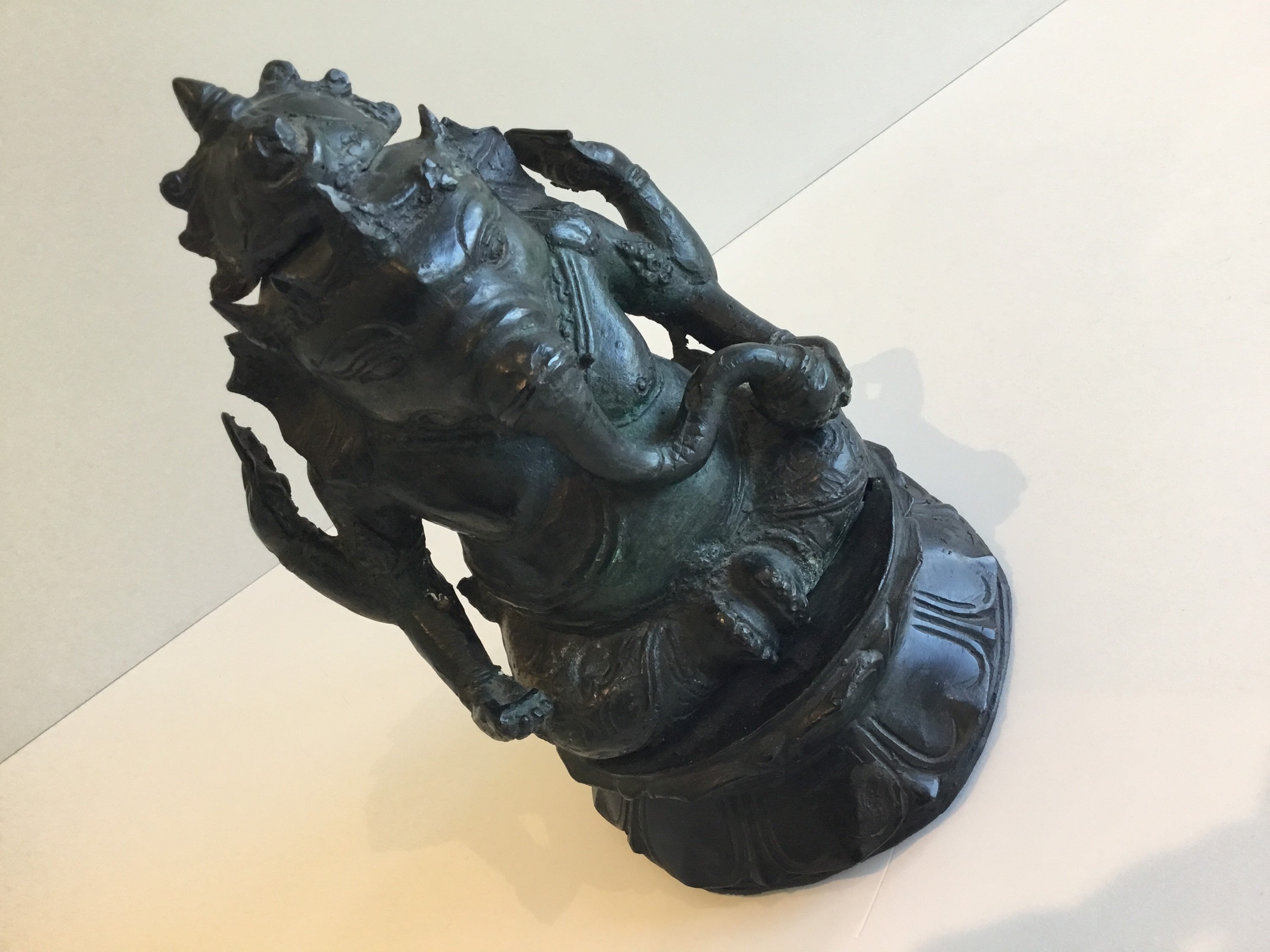 Indian Ganesha Bronze Statue (1900s) — photo 8 of 11