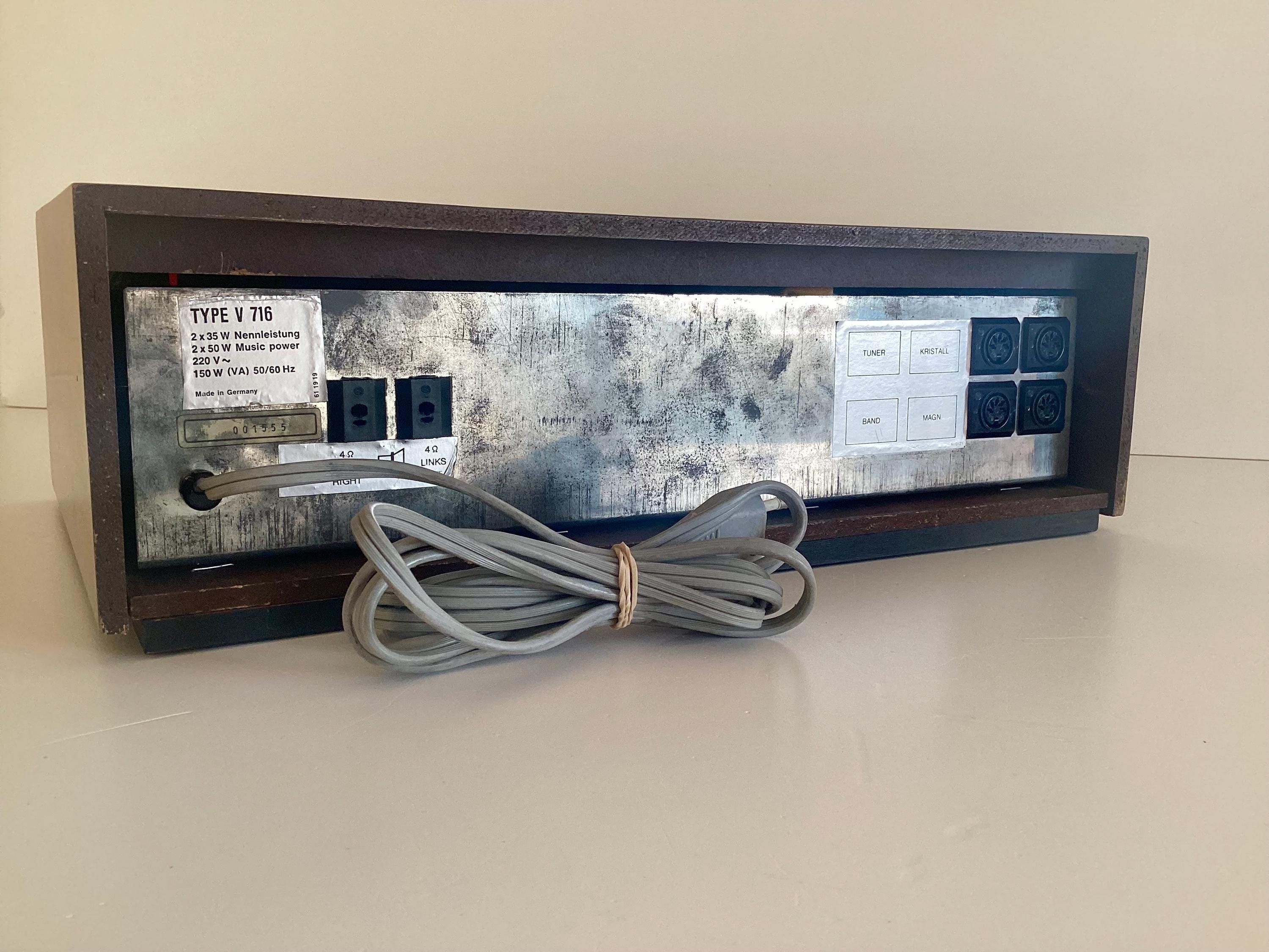 Vintage Receiver | Universum V716 High Fidelity (1971) Germany Hi-Fi Working — photo 8 of 10