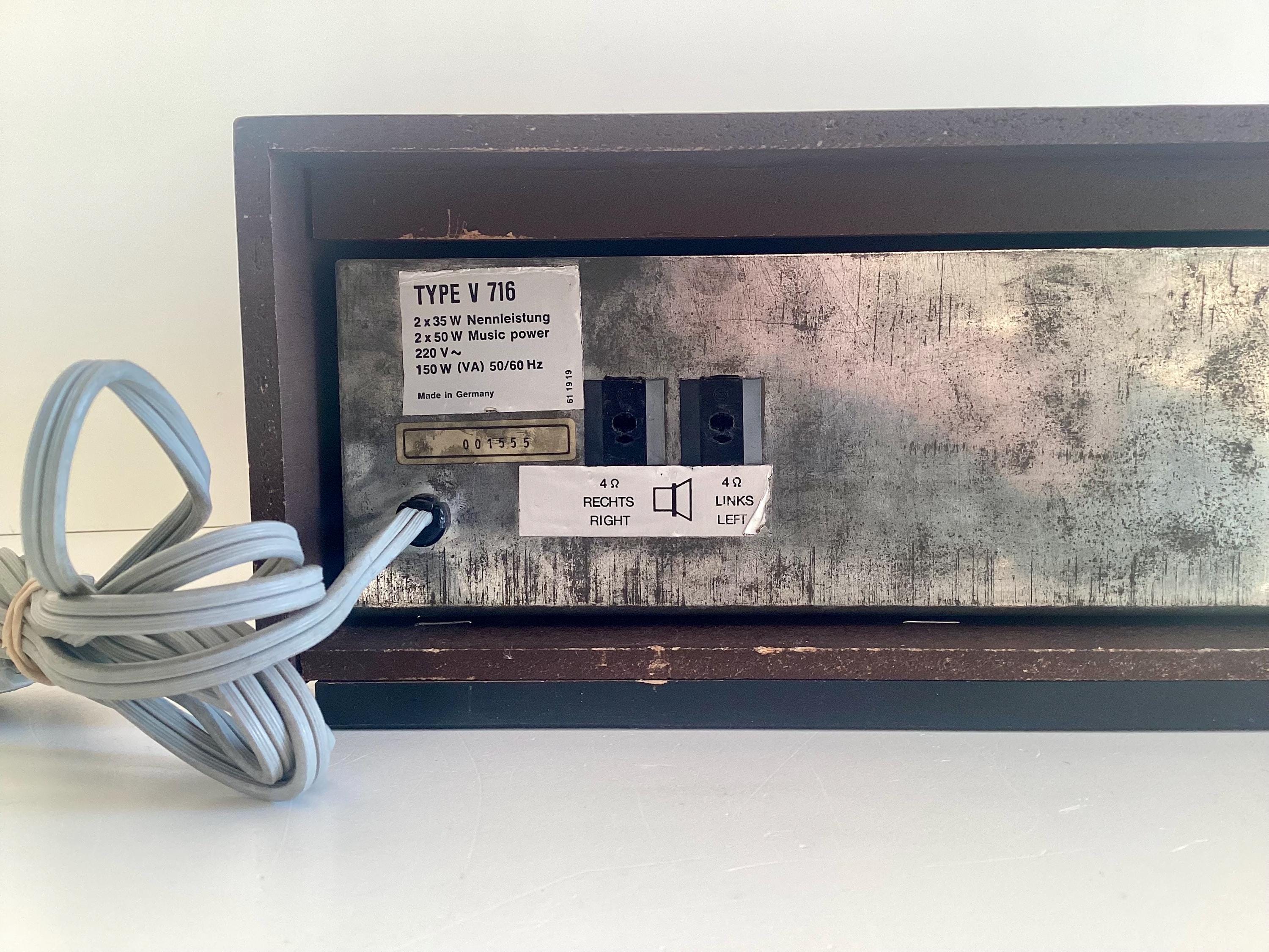 Vintage Receiver | Universum V716 High Fidelity (1971) Germany Hi-Fi Working — photo 9 of 10