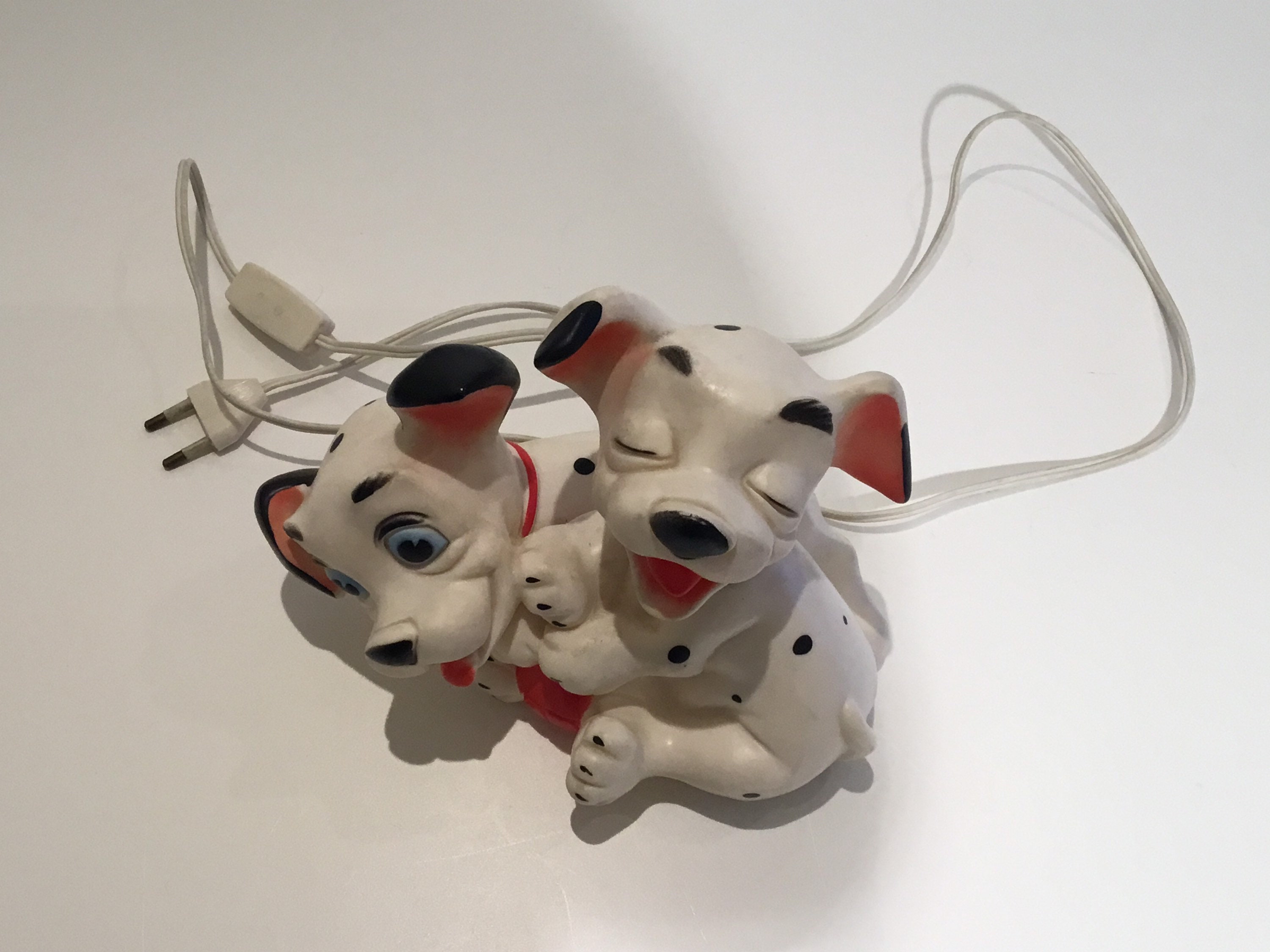 Vintage Disney Lamp | 1962 101 Dalmatians Italian Rubber Lamp, Original Walt Disney — photo 3 of 9
