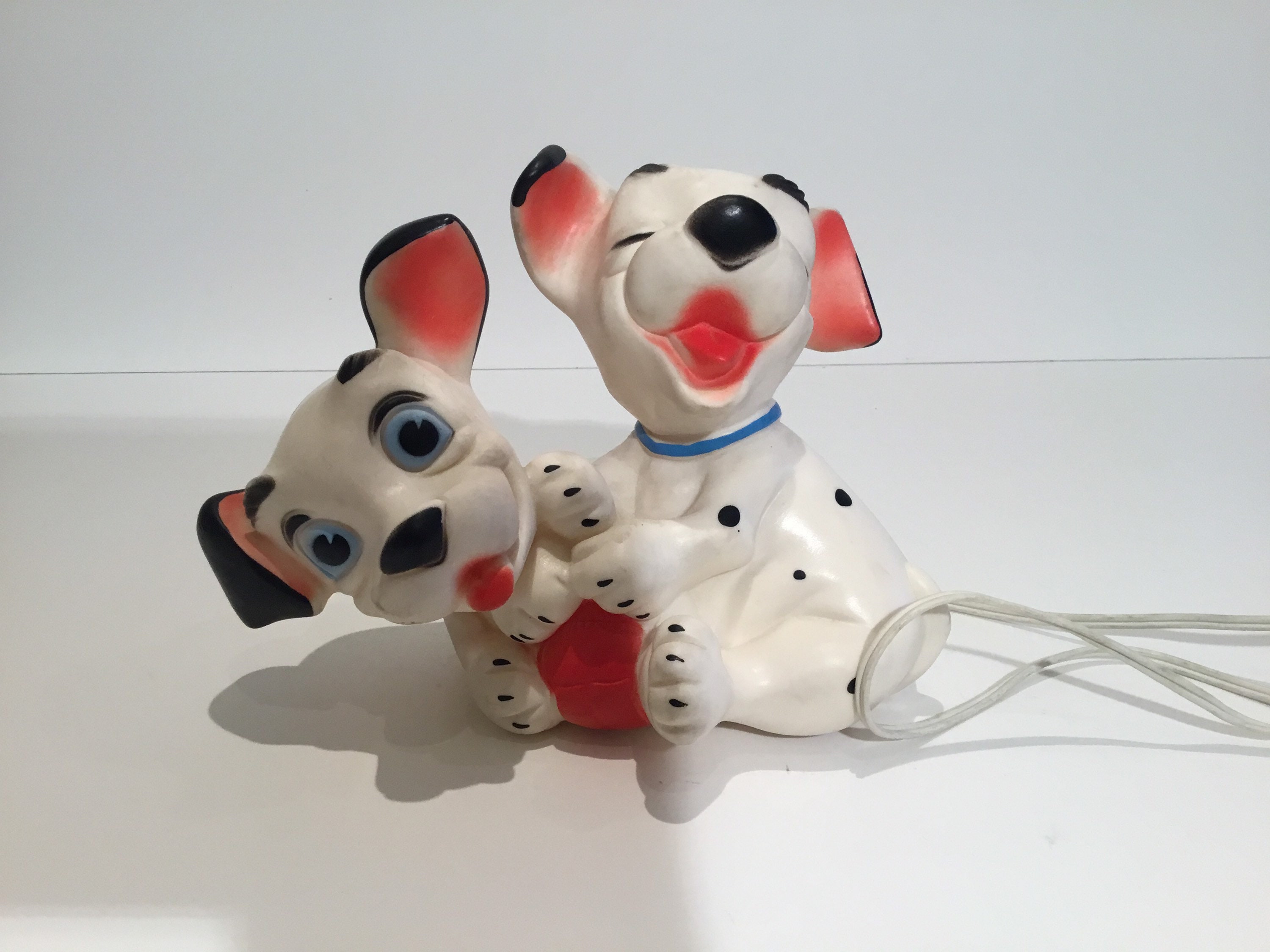 Vintage Disney Lamp | 1962 101 Dalmatians Italian Rubber Lamp, Original Walt Disney — photo 5 of 9