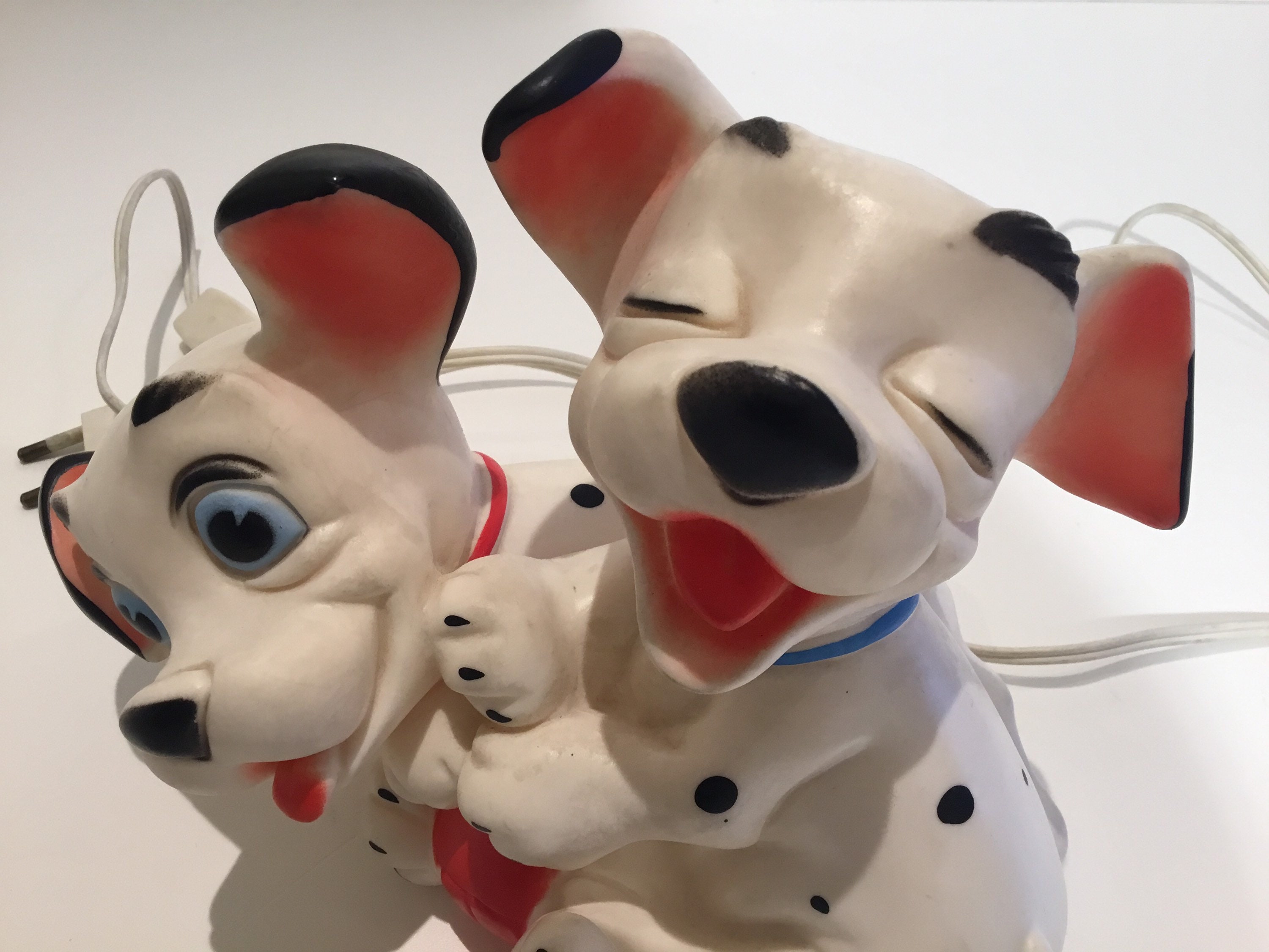 Vintage Disney Lamp | 1962 101 Dalmatians Italian Rubber Lamp, Original Walt Disney — photo 7 of 9
