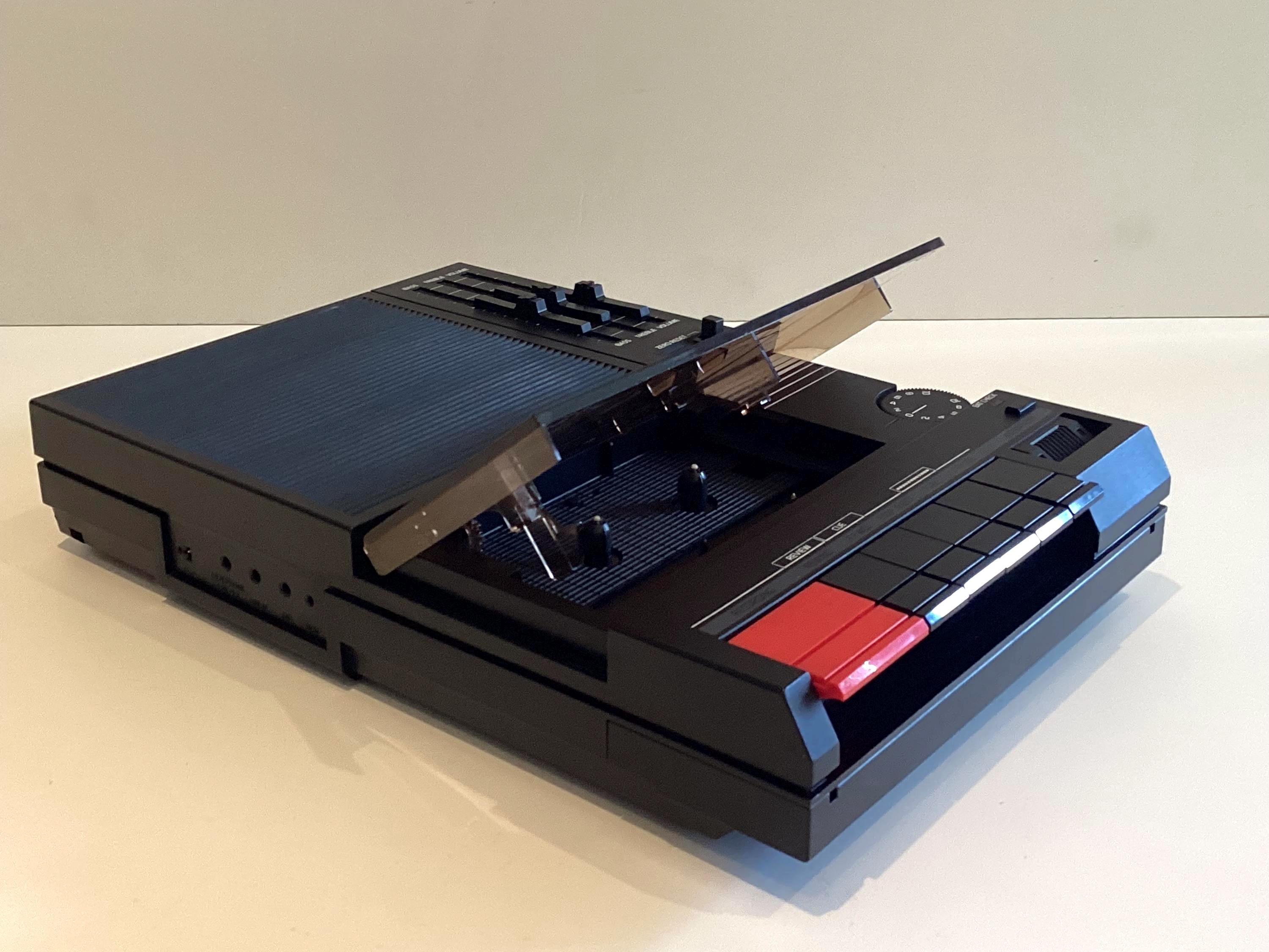 Vintage Cassette Recorder | Philips D6350 1980s, Computer Data Interface, Variable Speed — photo 4 of 11