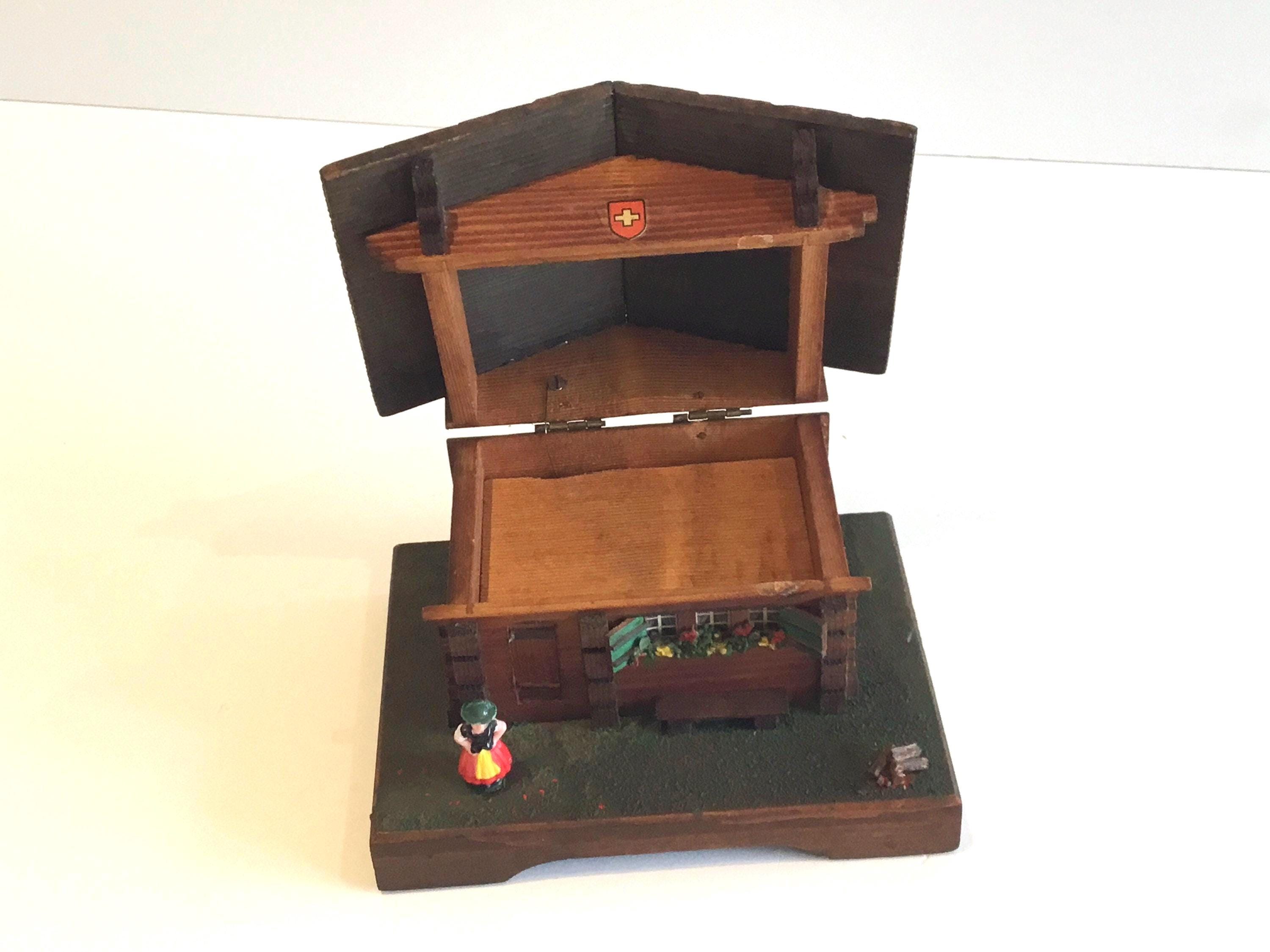 Music Box Cigarette Case (1930s) Jewellery Holder Original Thorens Movement Made In Switzerland — photo 5 of 10