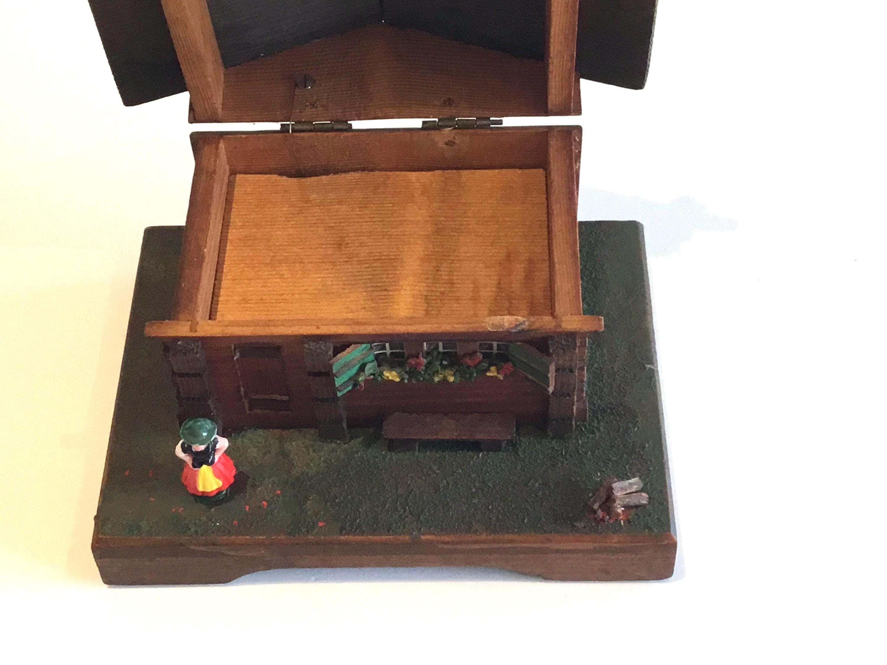 Music Box Cigarette Case (1930s) Jewellery Holder Original Thorens Movement Made In Switzerland — photo 8 of 10