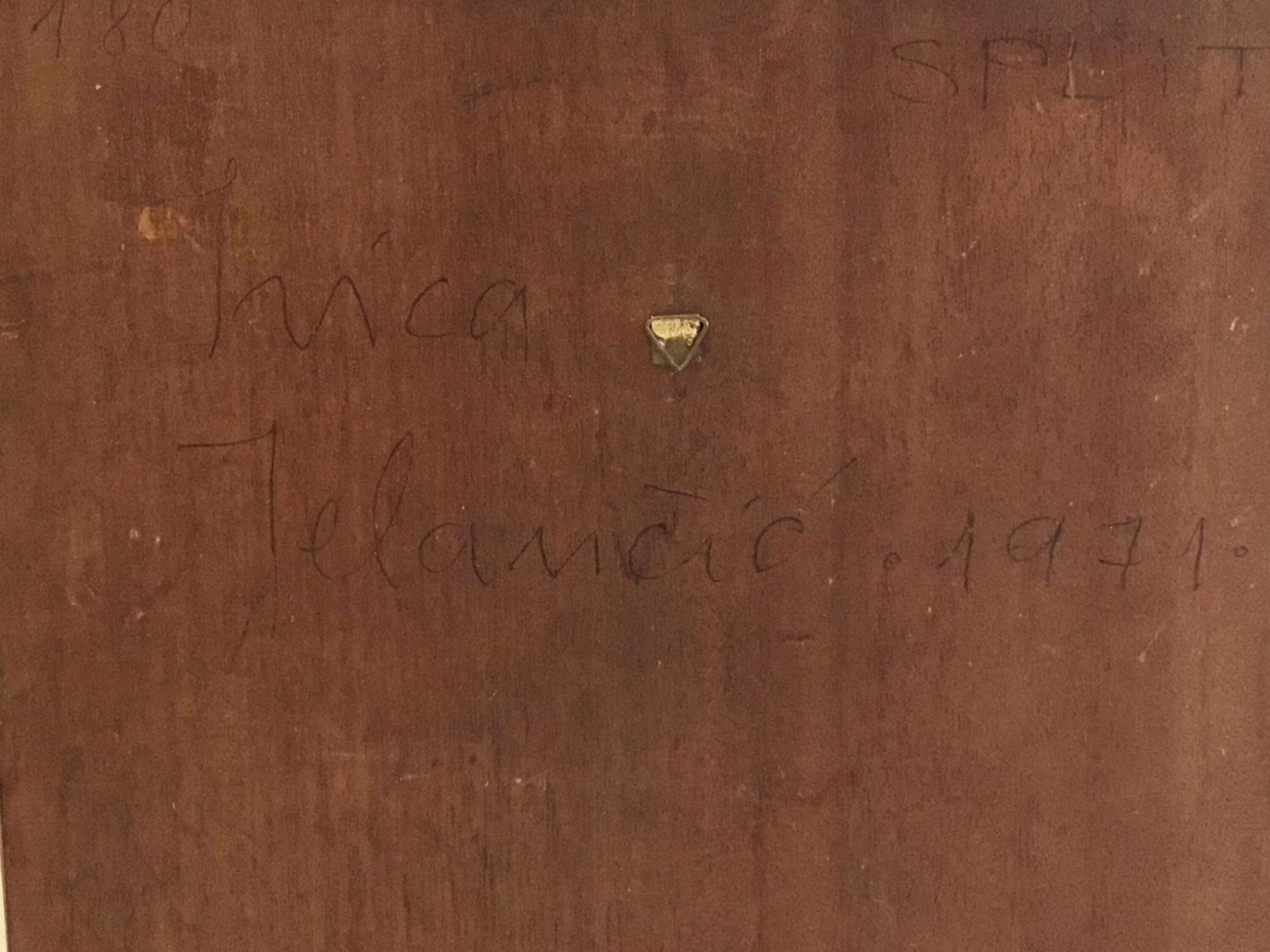 Religious Wood Bas-Relief Sculpture, Hand Carved Icon Wall Art (1971) — photo 8 of 9