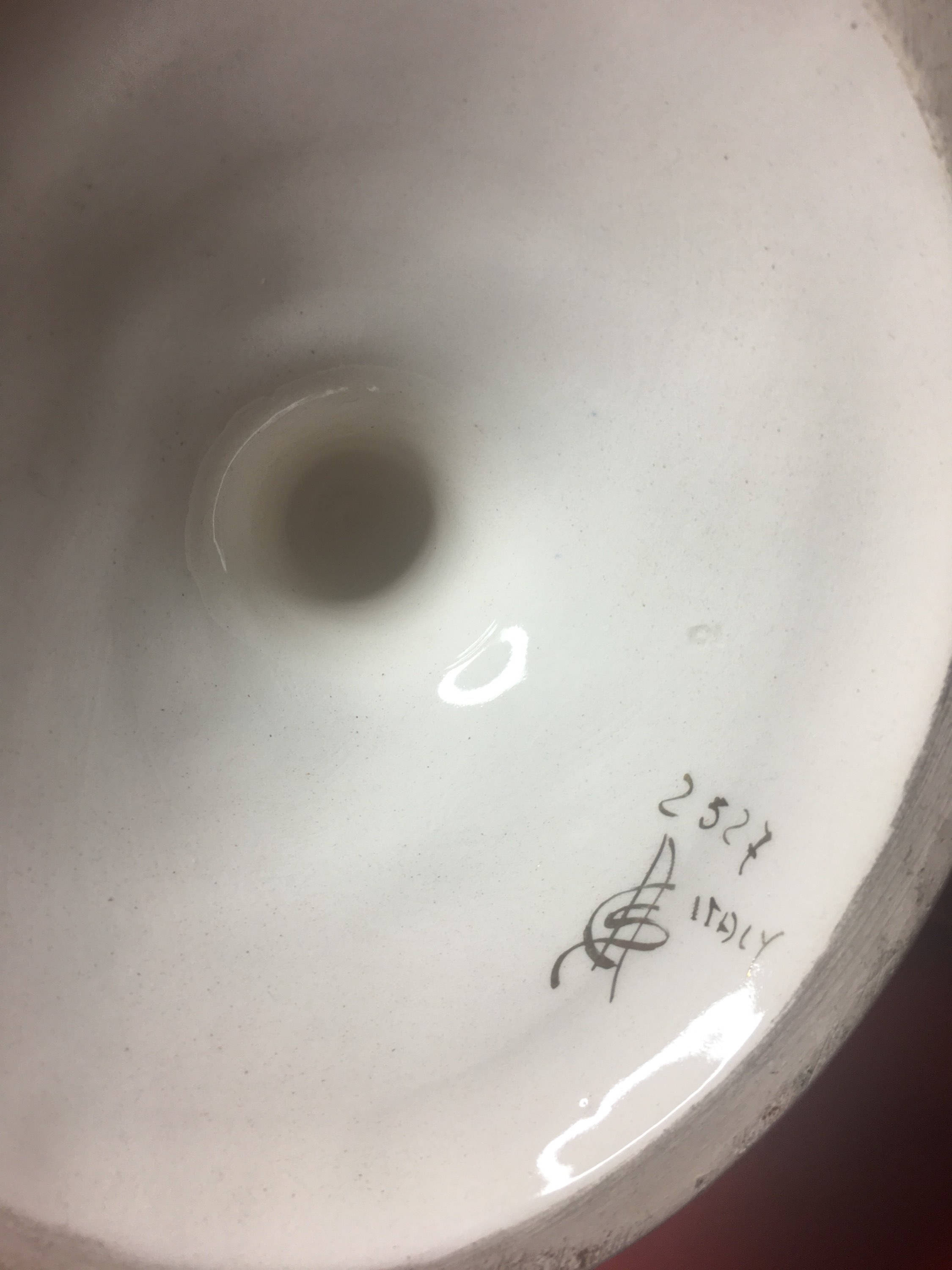 Porcelain Vase Alfredo Ciulli (1920s) Made in Italy — photo 8 of 10