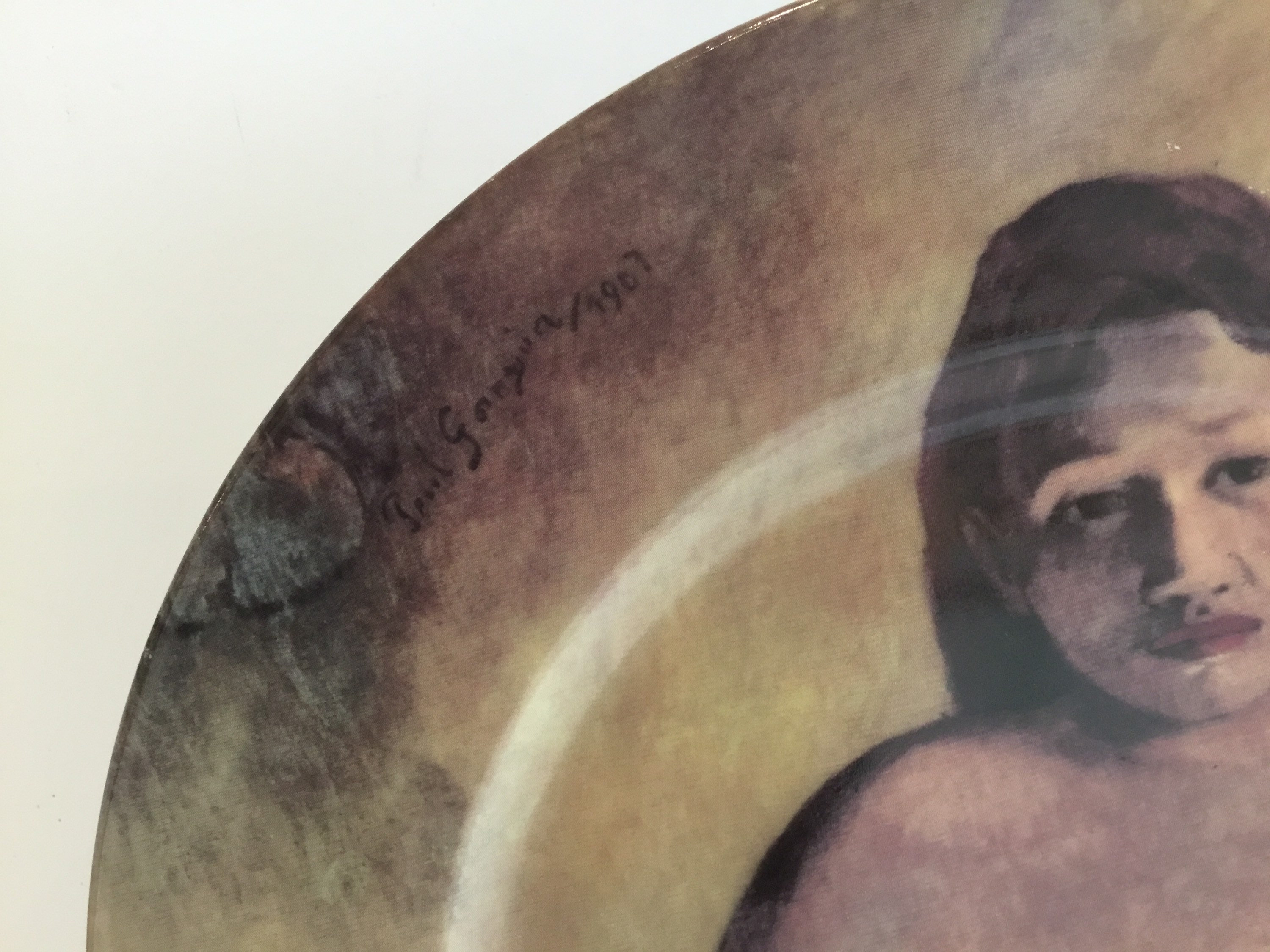 Paul Gauguin Plate: Israel Jubilee Limited Edition Art Plate — photo 4 of 7
