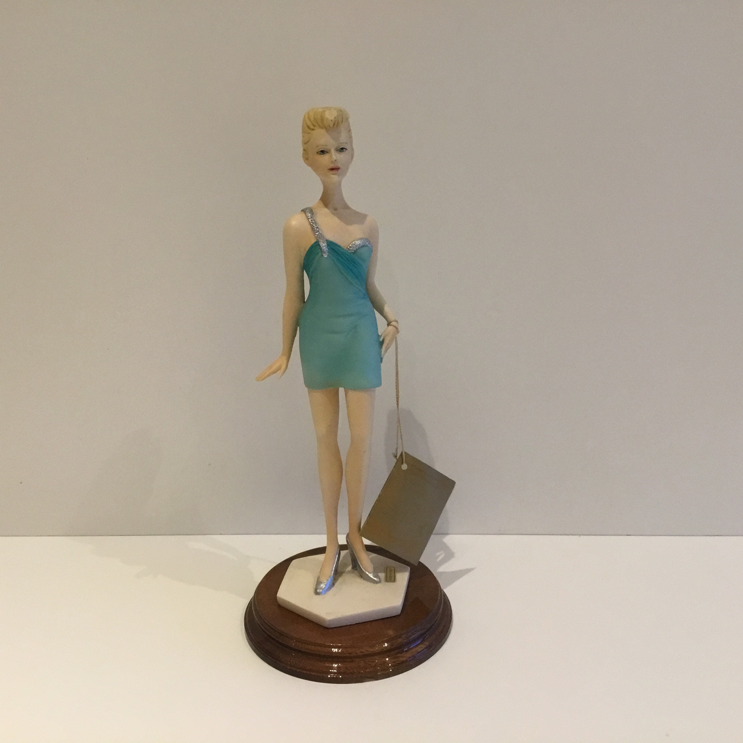 Vintage Italian Sculpture | Capodimonte Style 1980s Limited Edition, Hand Painted Polystone — photo 2 of 10
