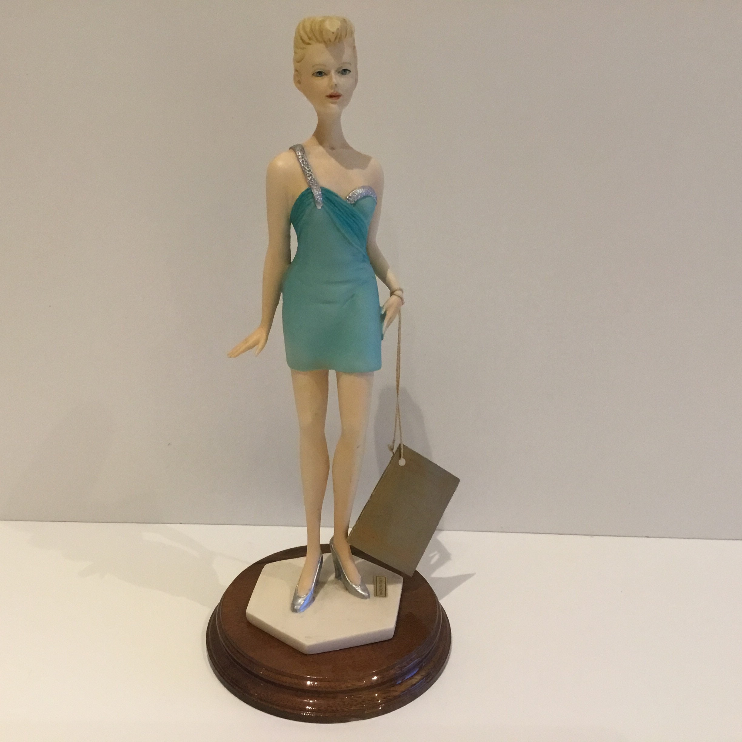 Vintage Italian Sculpture | Capodimonte Style 1980s Limited Edition, Hand Painted Polystone — photo 3 of 10