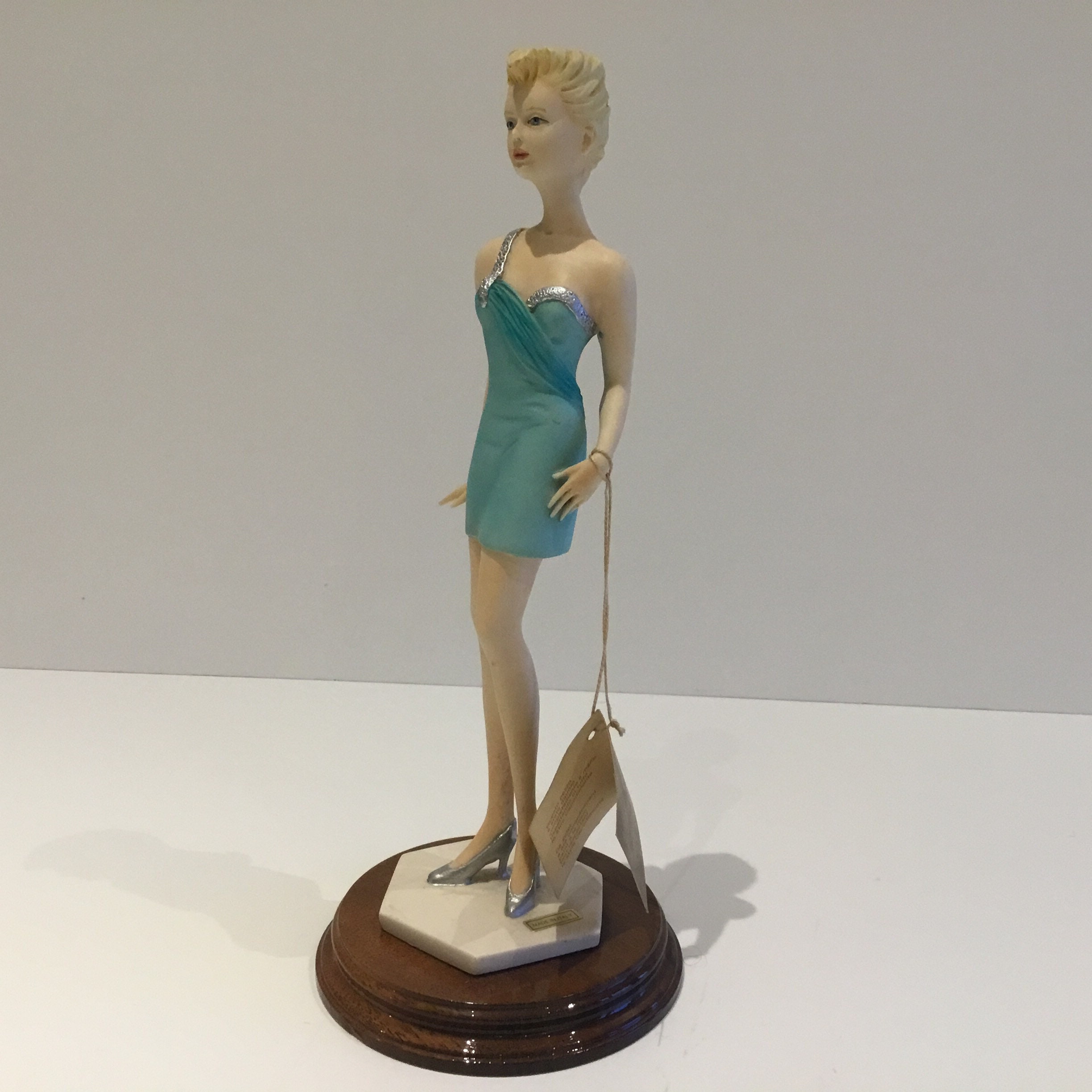 Vintage Italian Sculpture | Capodimonte Style 1980s Limited Edition, Hand Painted Polystone — photo 6 of 10