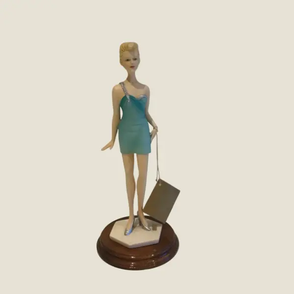 Vintage Italian Sculpture | Capodimonte Style 1980s Limited Edition, Hand Painted Polystone