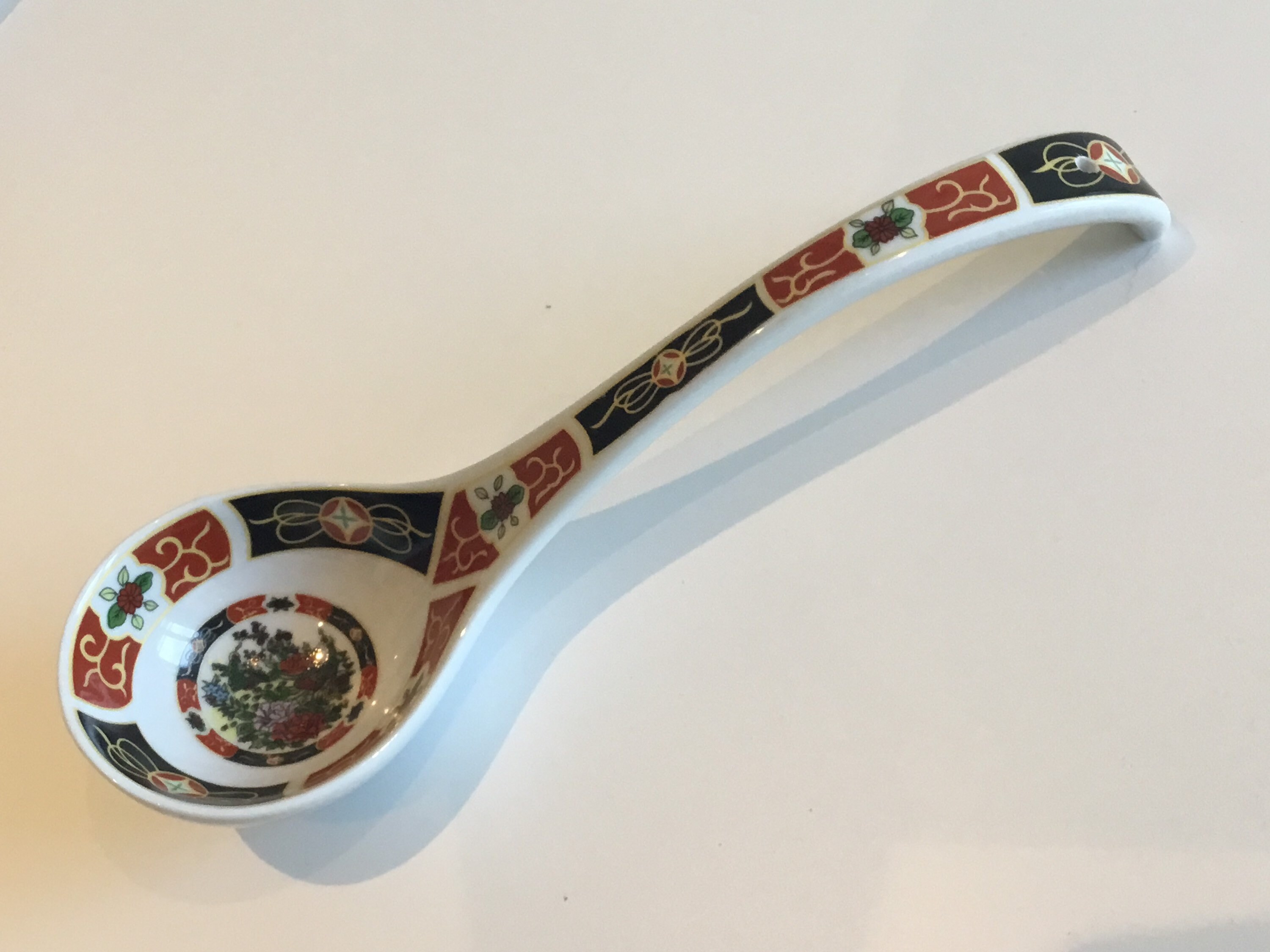 Vintage Dinnerware Set | 1960s Moroccan COCEMA Porcelain, Peacock Imari Pattern — photo 9 of 11