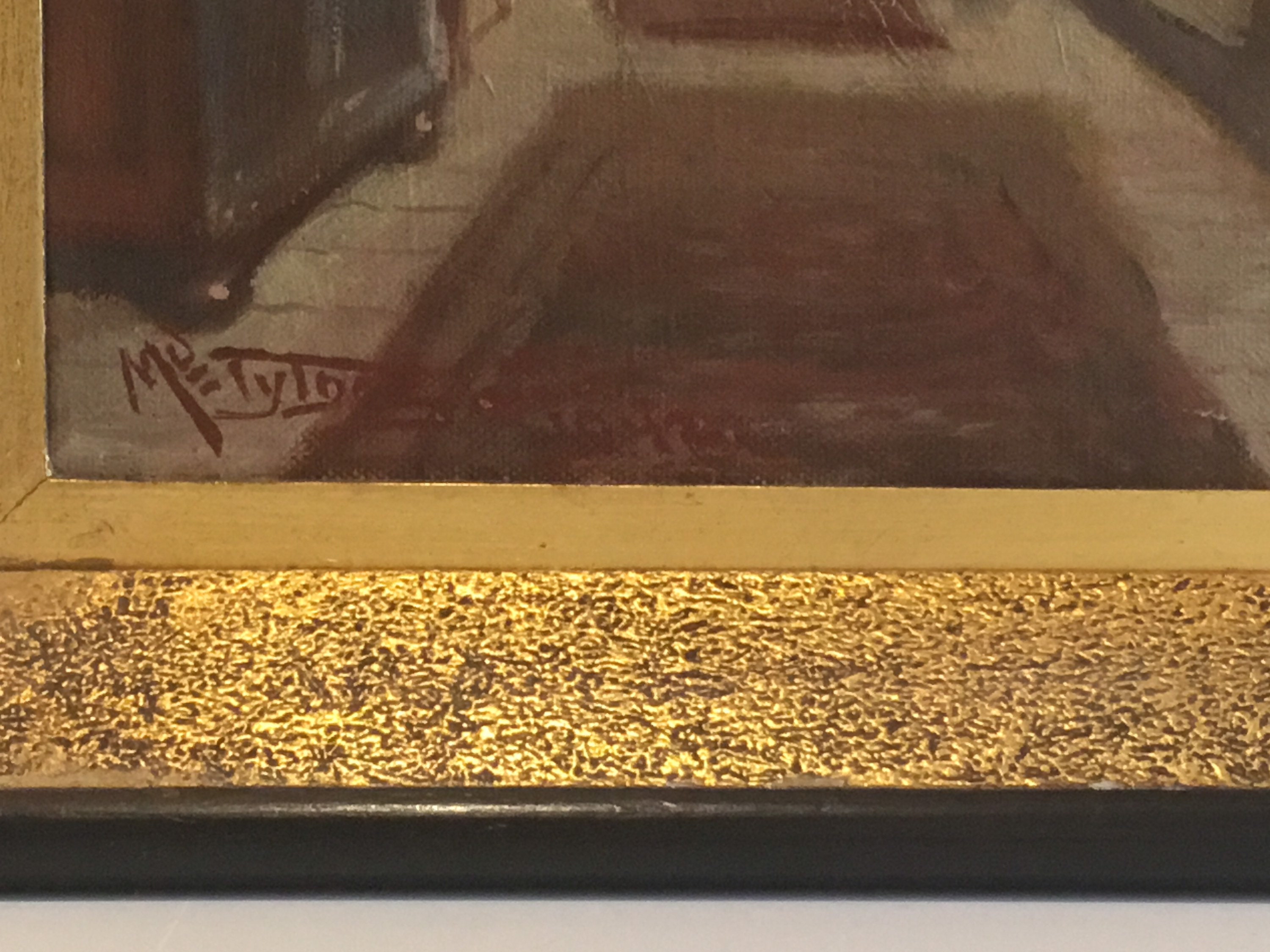 Interior Scene Oil Painting (1942) Dutch Painting — photo 10 of 11