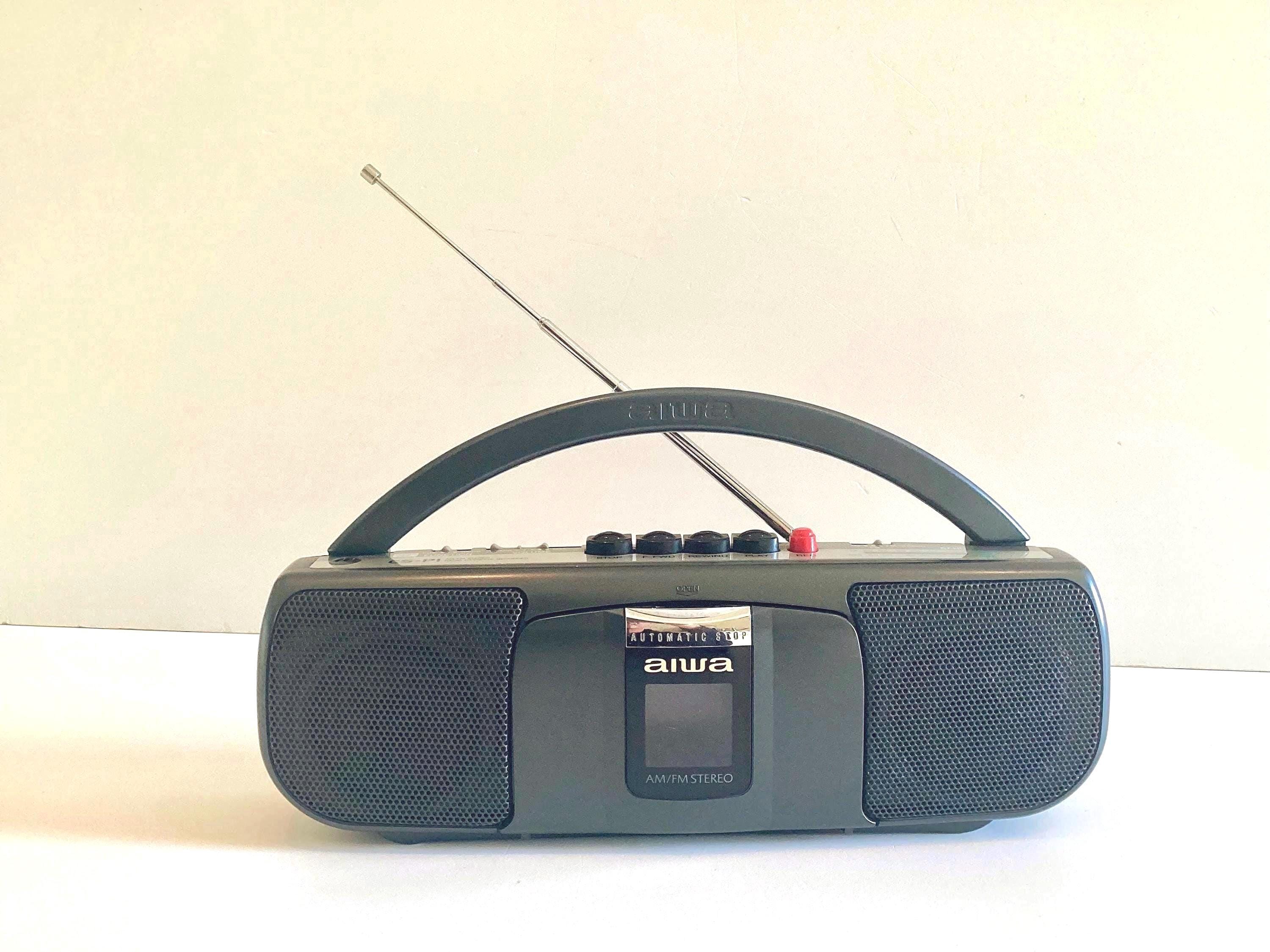 Vintage Aiwa Cassette Player | CS-P1 1990s Portable Stereo Radio Recorder — photo 2 of 11