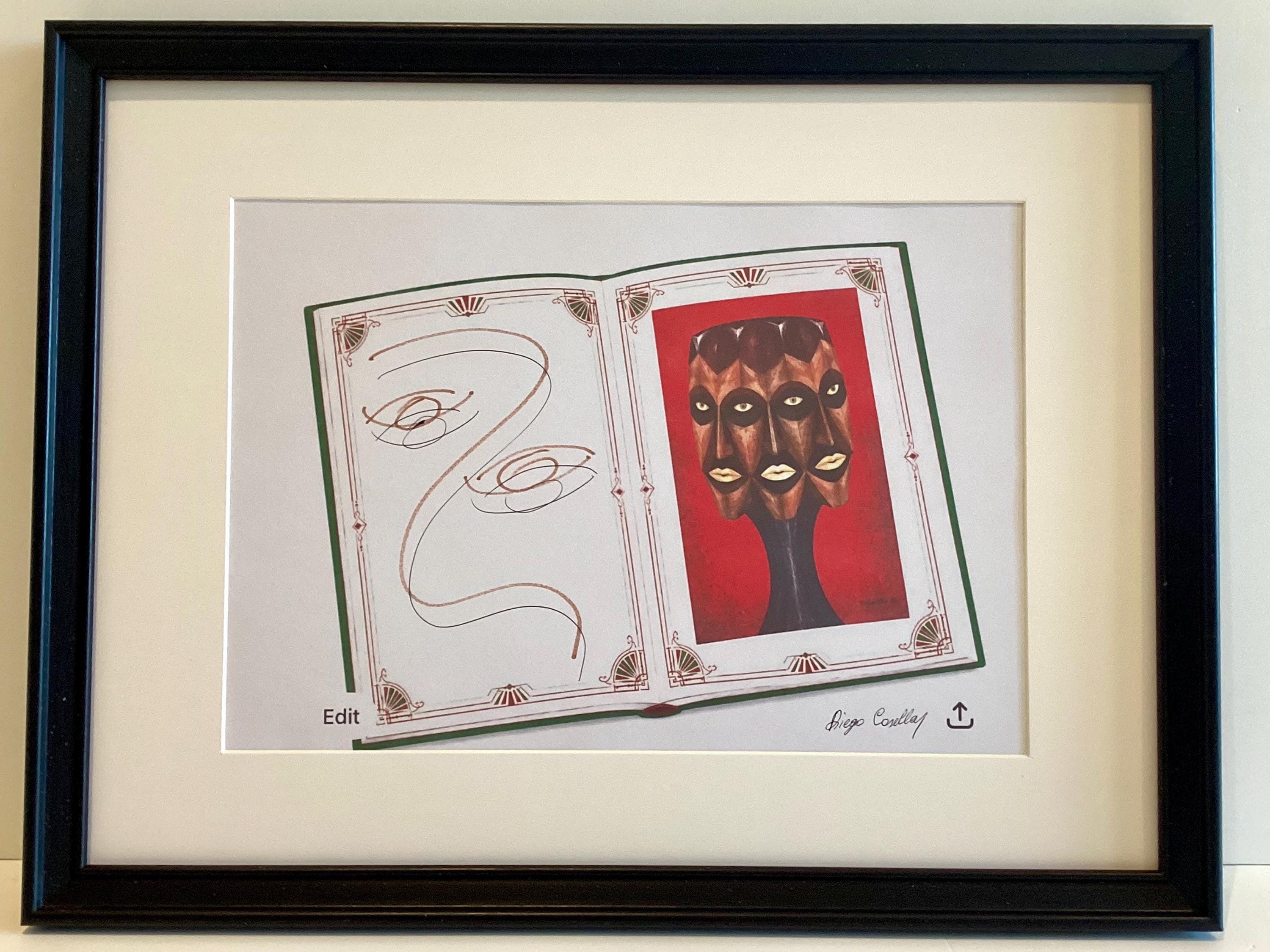 Conceptual Artwork | Diego Casella-Pc-1954 "Evoluzione" (2026) Digital Print with Hand Intervention — photo 3 of 8