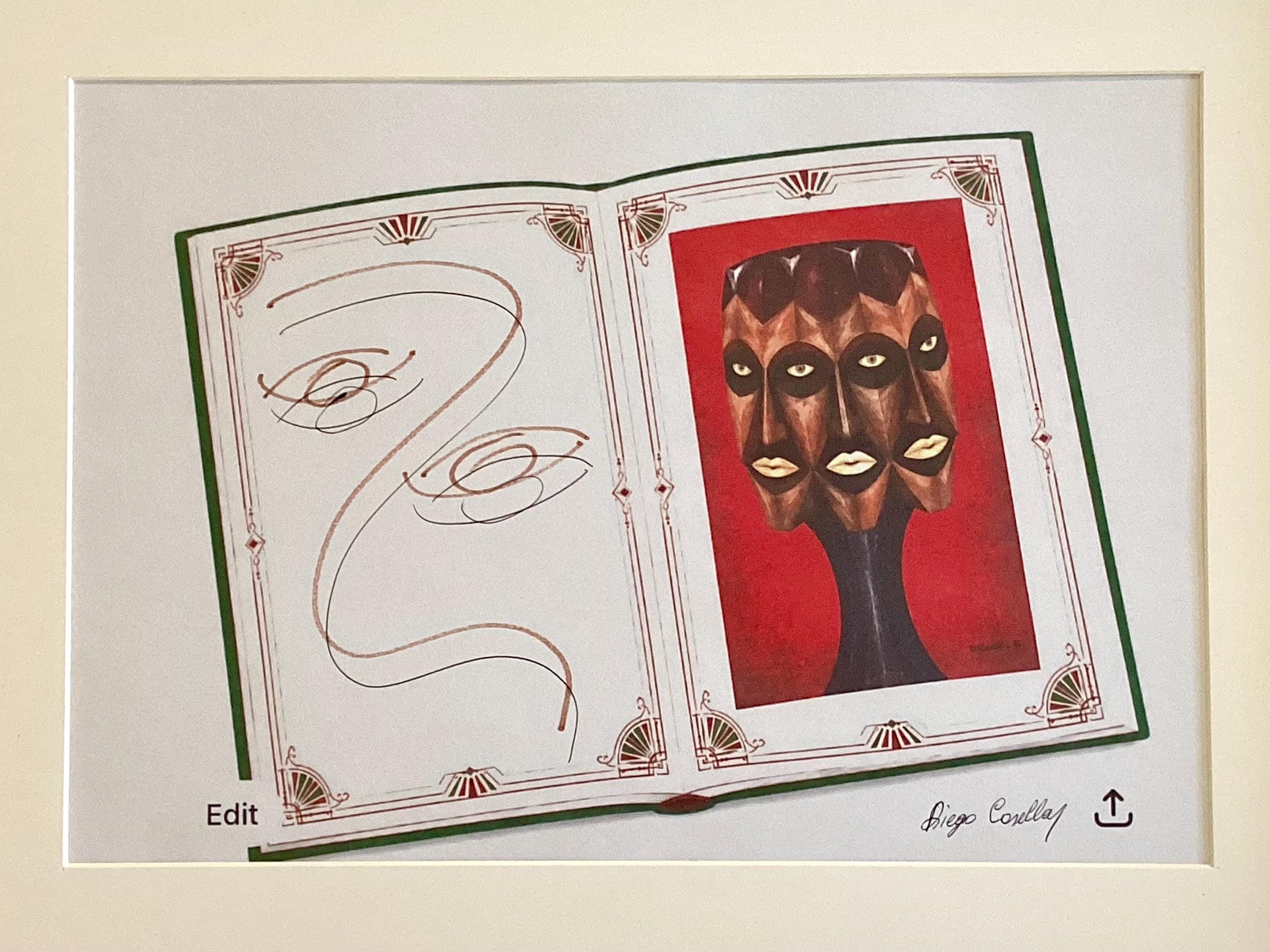 Conceptual Artwork | Diego Casella-Pc-1954 "Evoluzione" (2026) Digital Print with Hand Intervention — photo 4 of 8