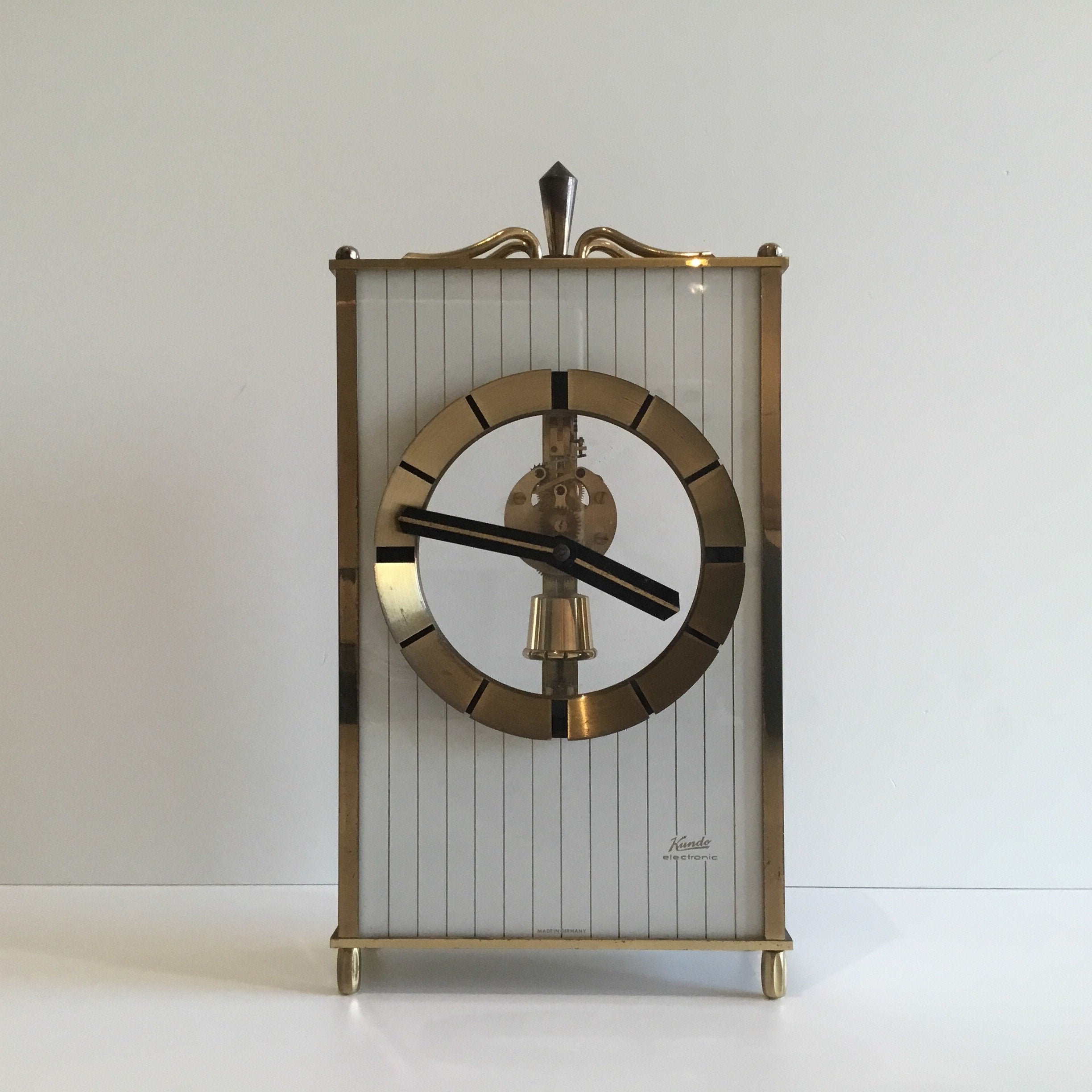 Vintage Clock | Kundo German Electronic Pendulum, 1960s Kieninger & Obergfell — photo 2 of 9