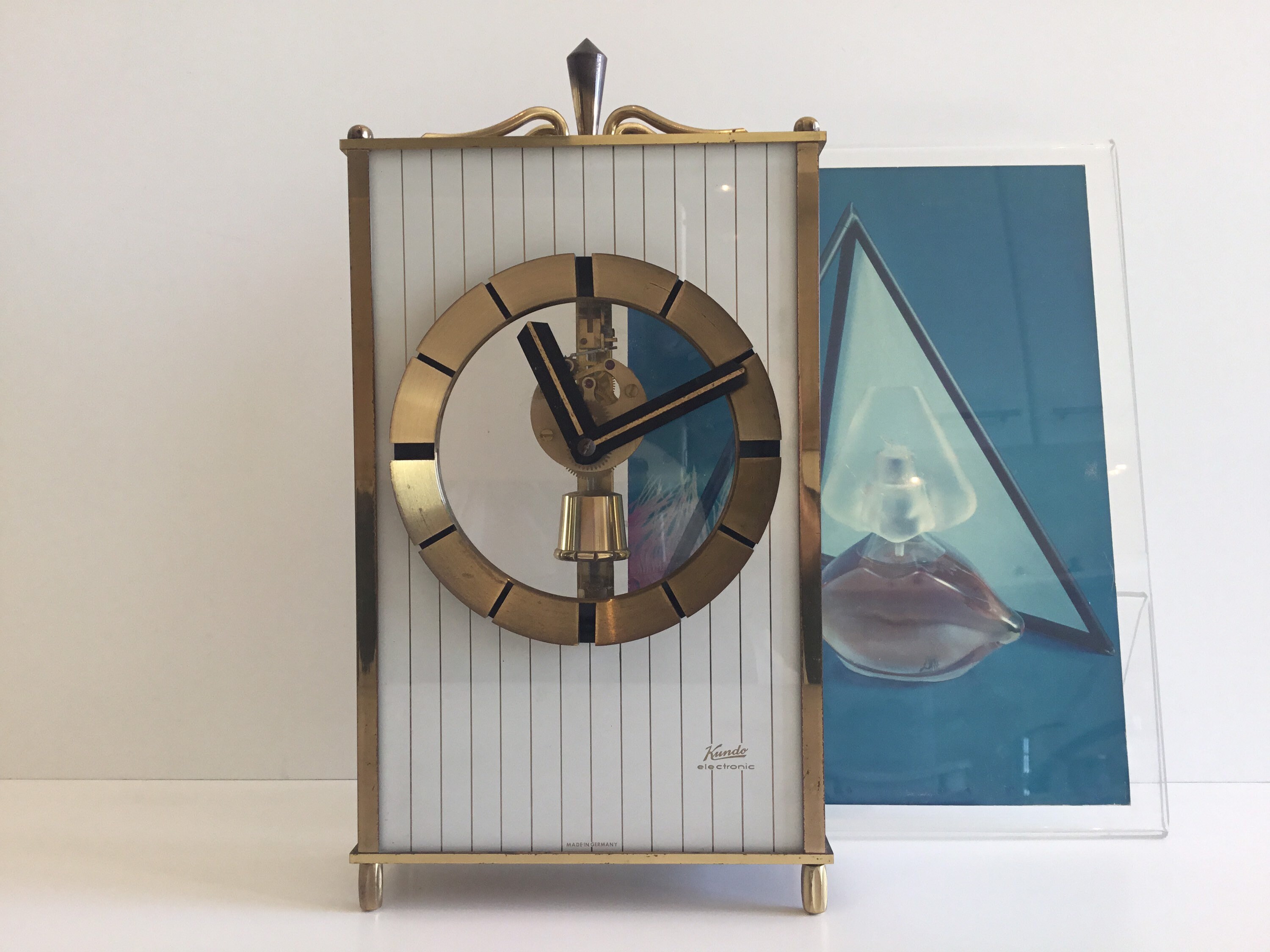 Vintage Clock | Kundo German Electronic Pendulum, 1960s Kieninger & Obergfell — photo 3 of 9