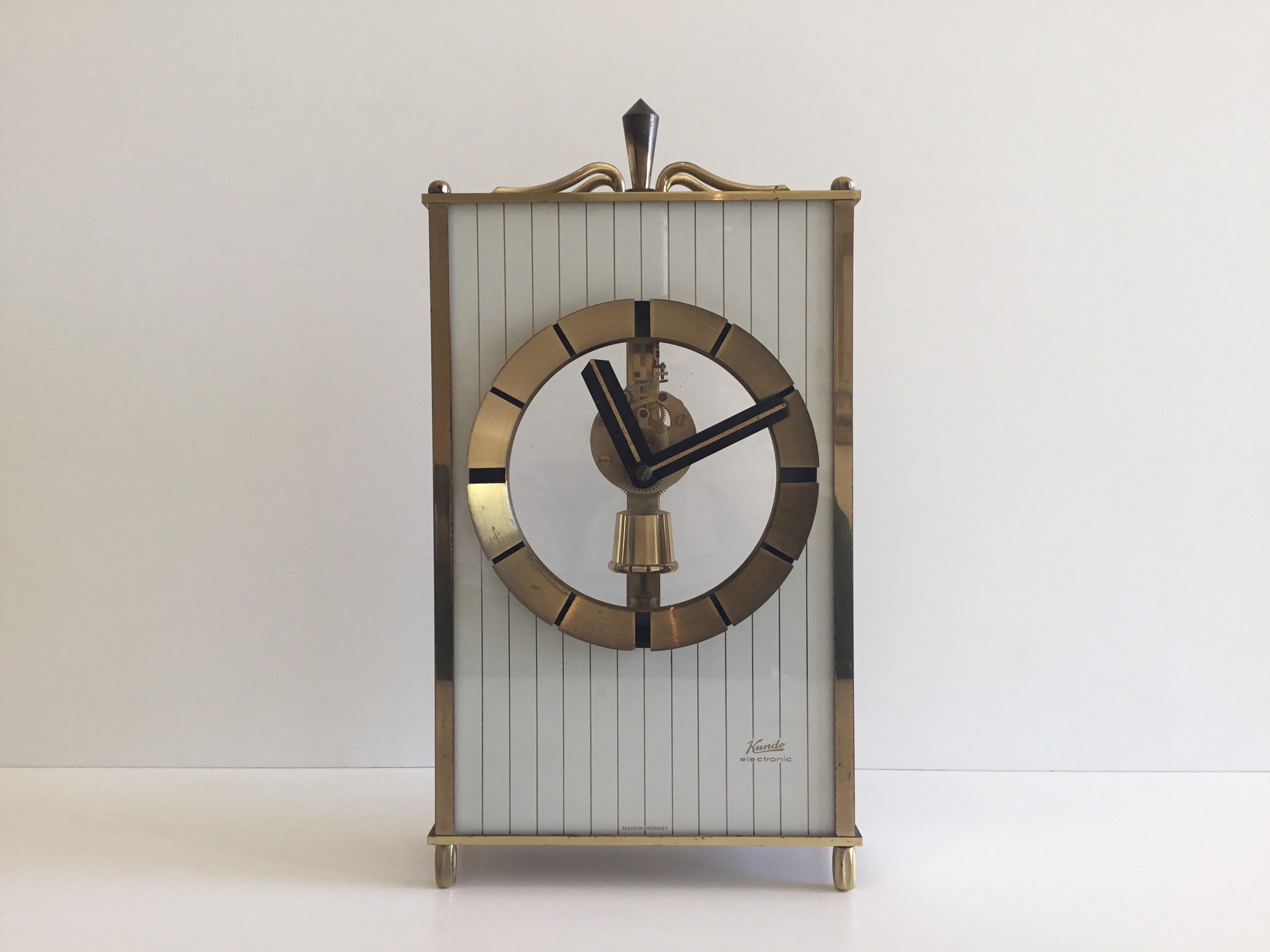 Vintage Clock | Kundo German Electronic Pendulum, 1960s Kieninger & Obergfell — photo 4 of 9