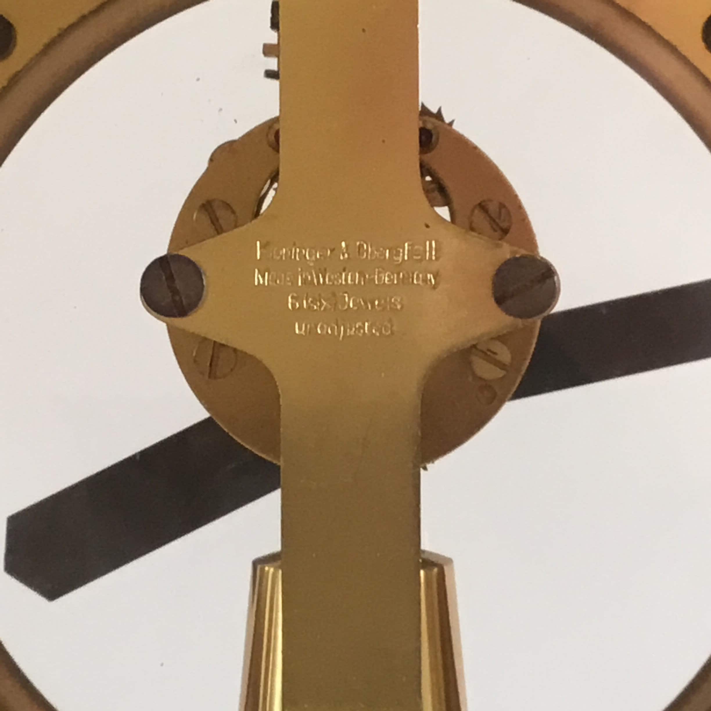 Vintage Clock | Kundo German Electronic Pendulum, 1960s Kieninger & Obergfell — photo 9 of 9