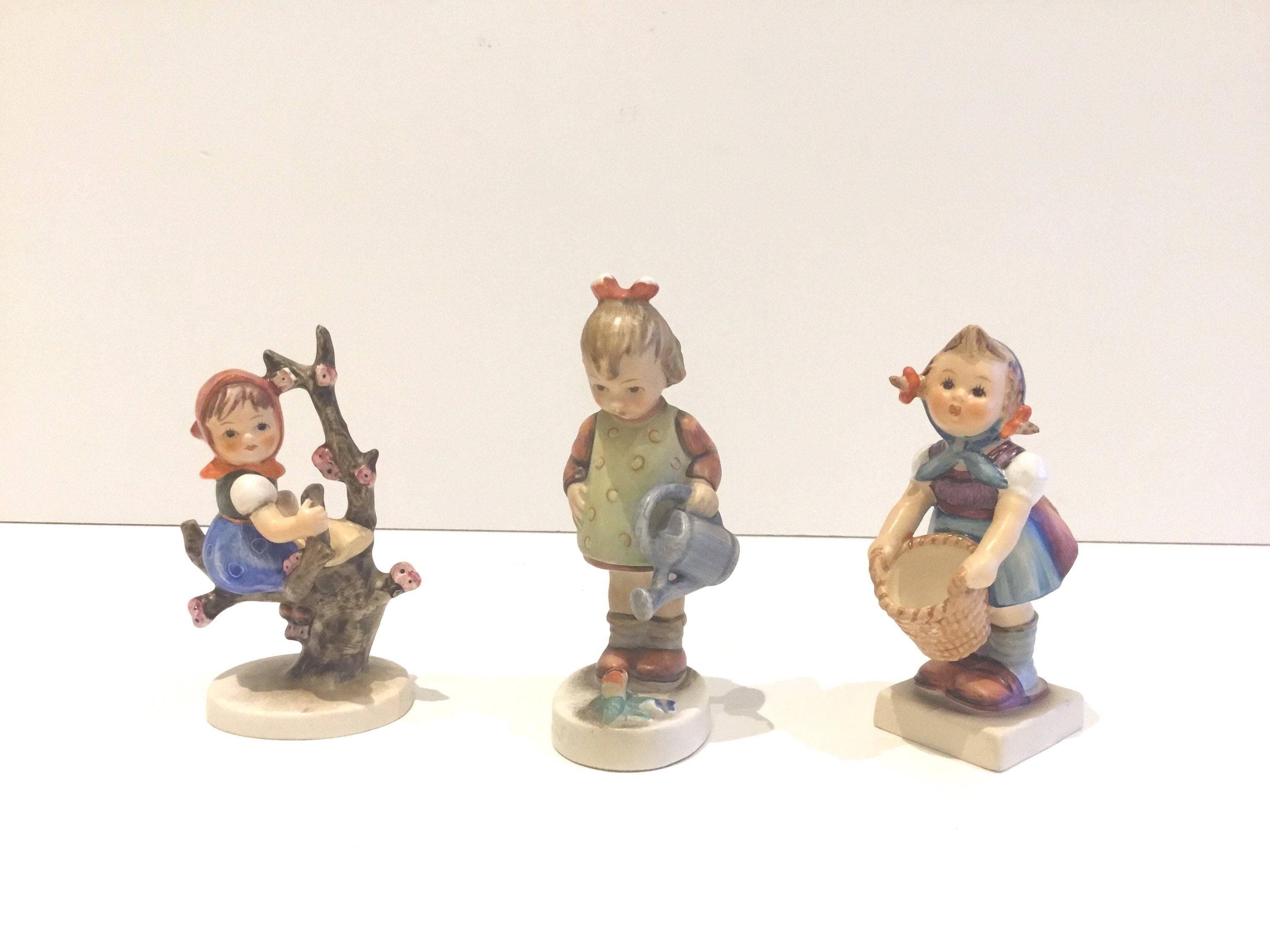 Vintage Figurines – Goebel Hummel Collection: Apple Tree Girl, Little Gardener, Little Helper — photo 2 of 11