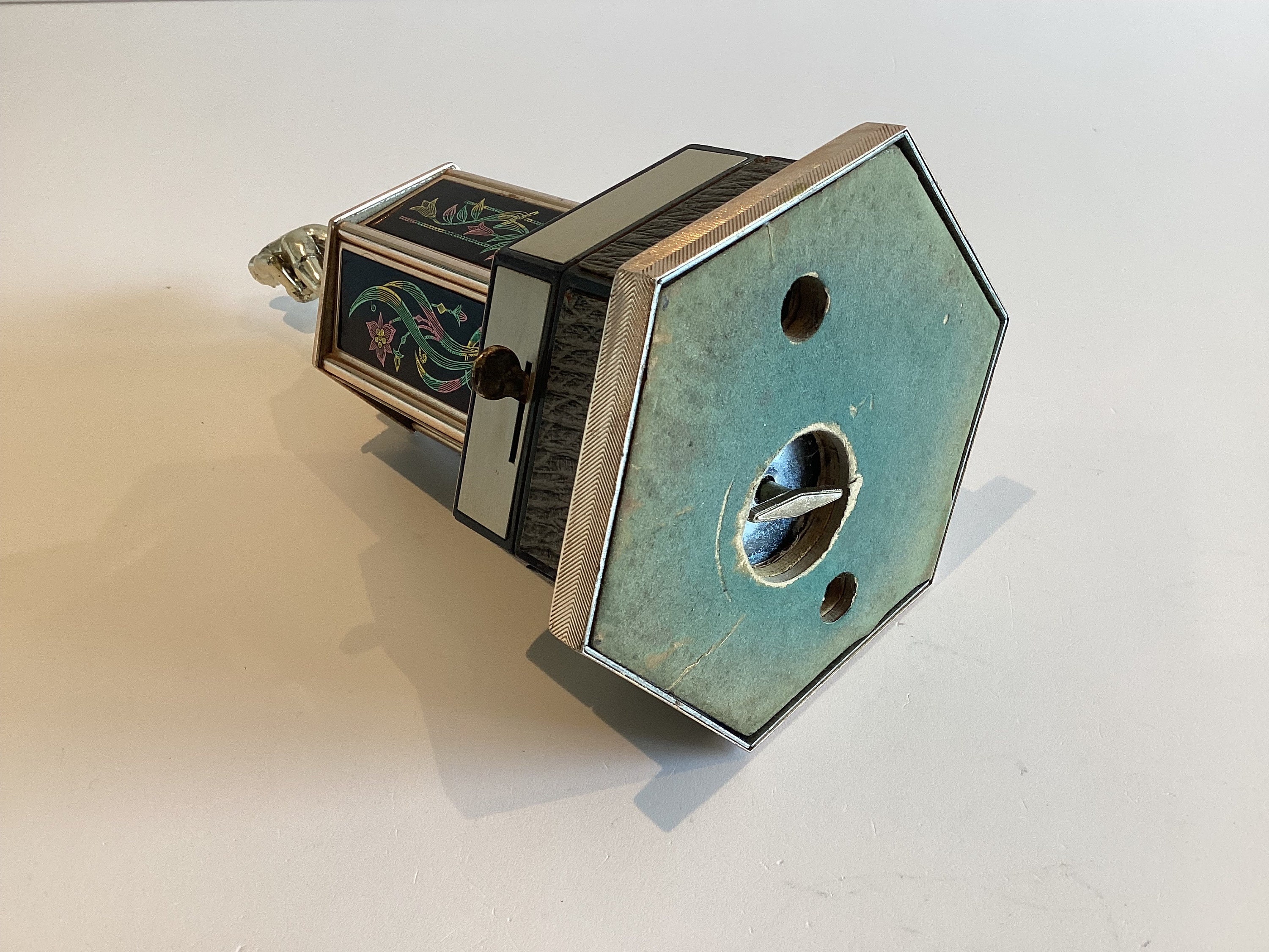 Vintage Music Box | 1960s Japanese Cigarette Dispenser, Basketball Player Mechanical — photo 9 of 9