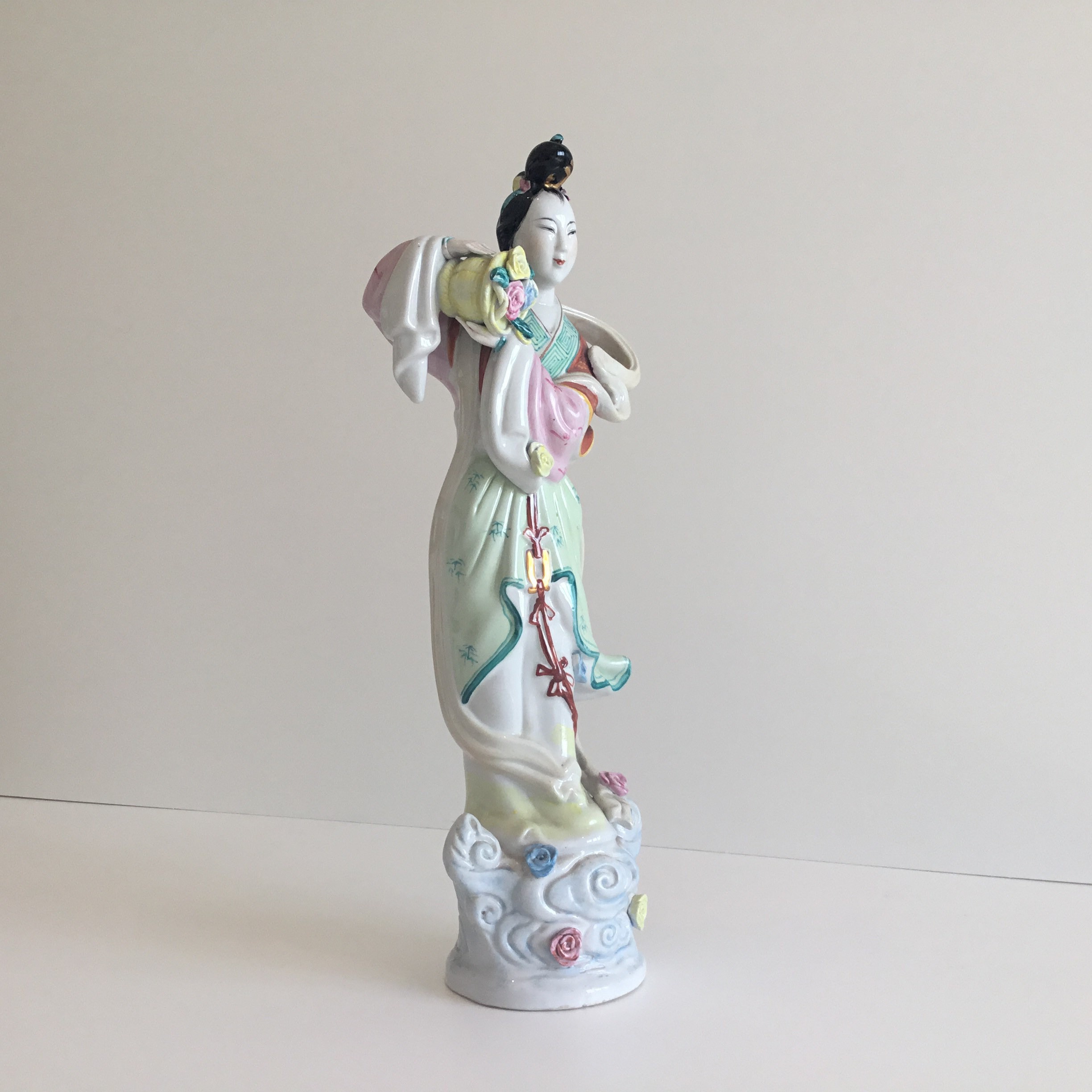 Vintage Porcelain Figurine | 1950s People's Republic of China, Hand Painted  Sculpture — photo 3 of 7