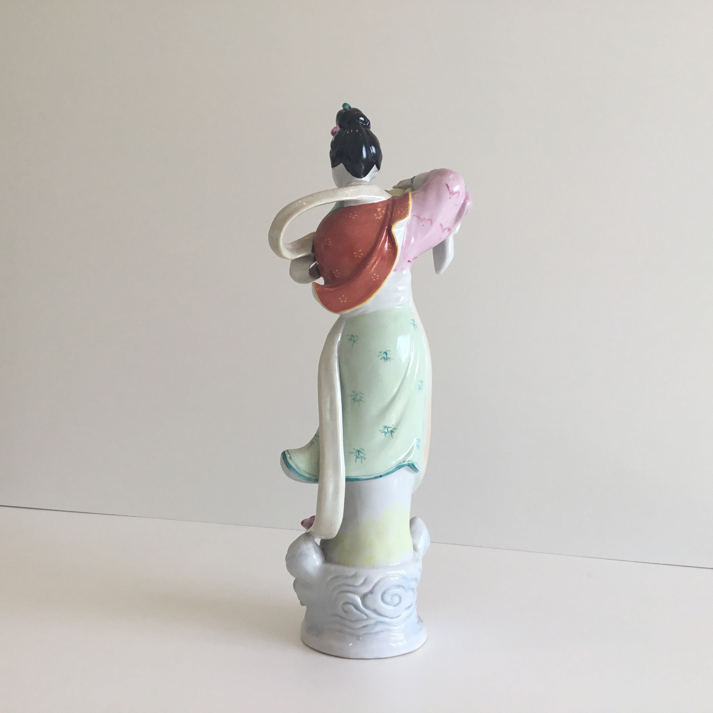 Vintage Porcelain Figurine | 1950s People's Republic of China, Hand Painted  Sculpture — photo 5 of 7