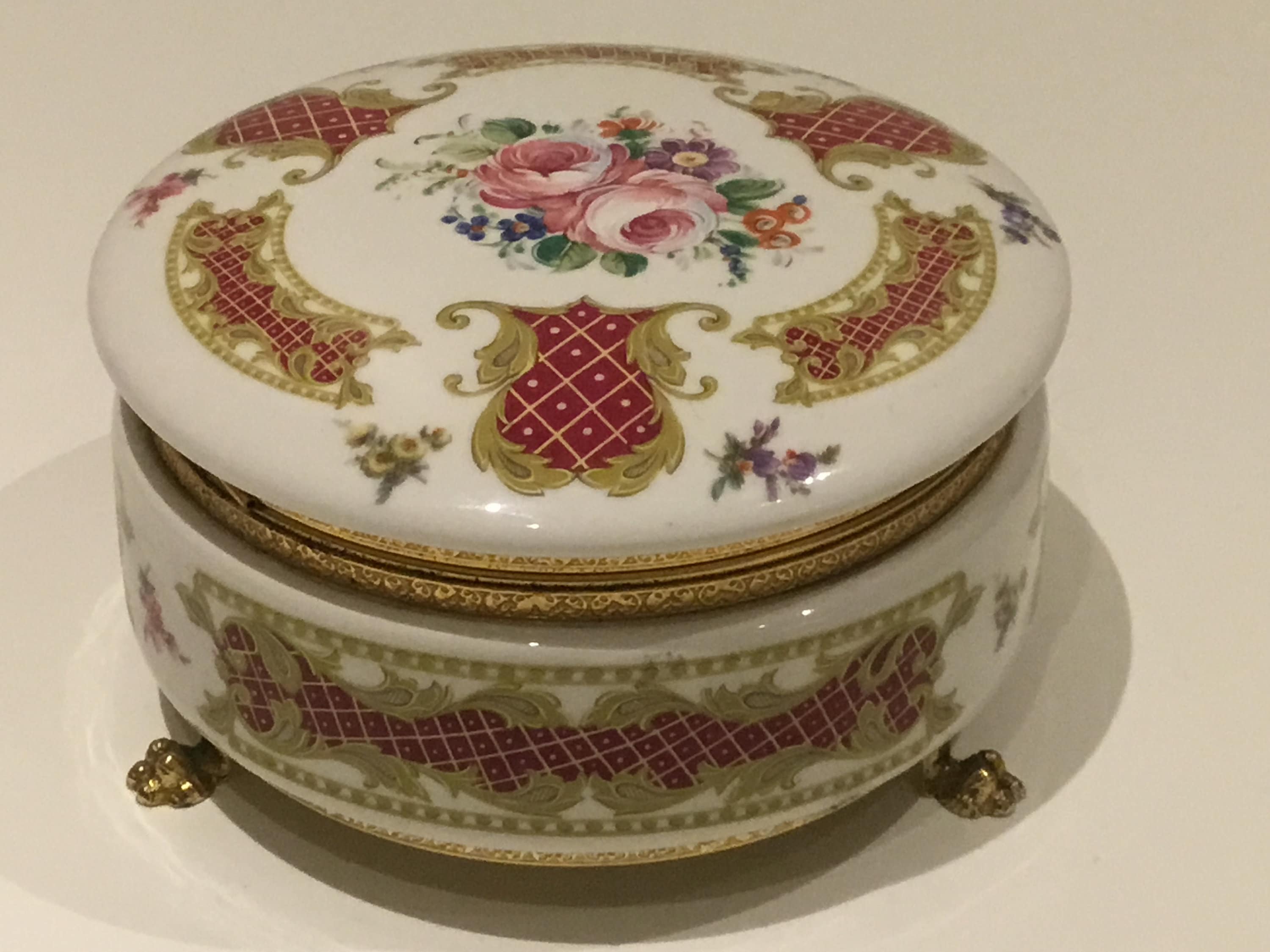 Vintage Home Decor  | 1950s Alfa Porcelain, Rare Italian Box , Gift Item — photo 5 of 7