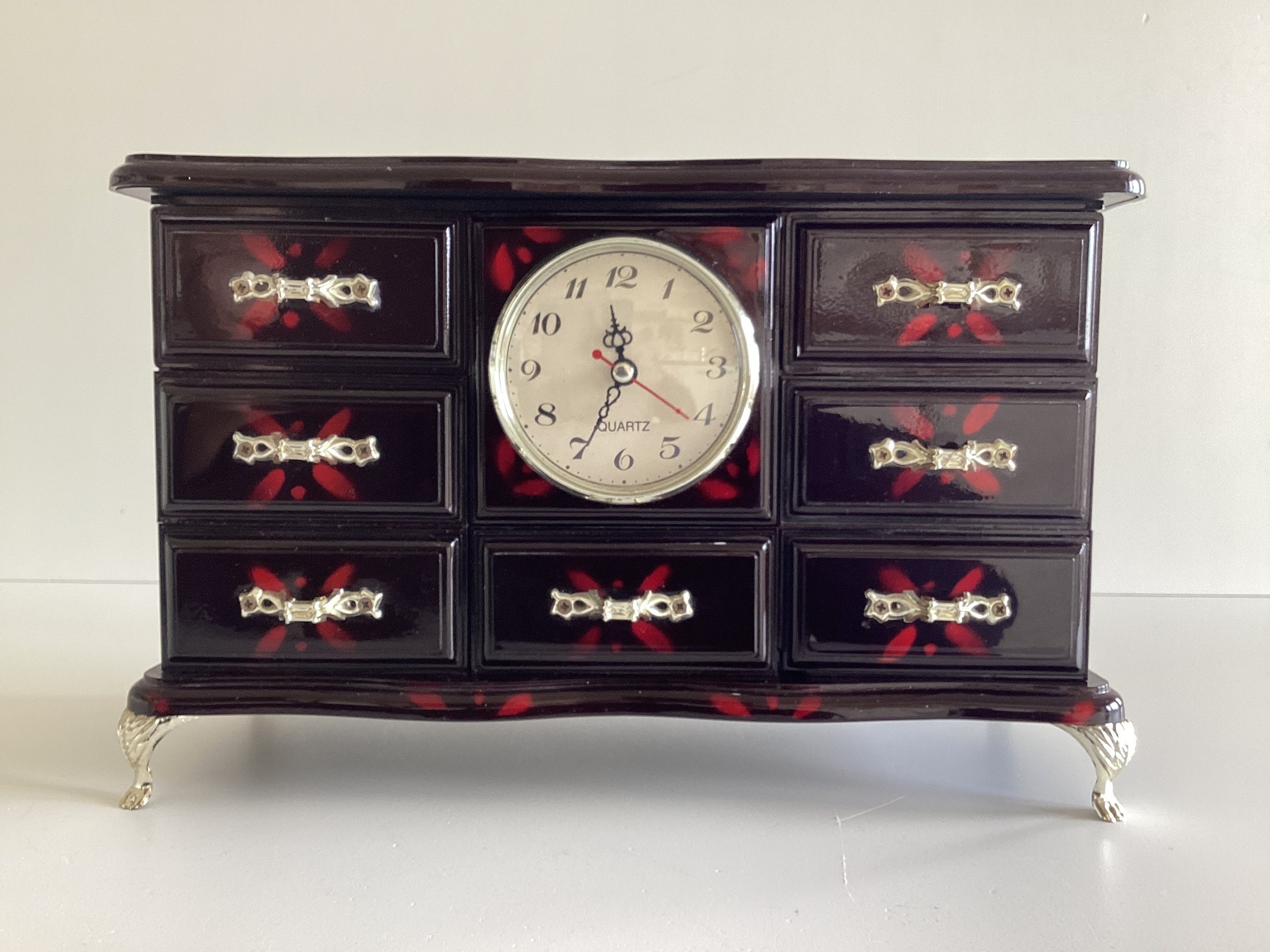 Vintage Cabinet Jewellery Box – Music Box Ballerina (1970s) Made in Japan — photo 4 of 9