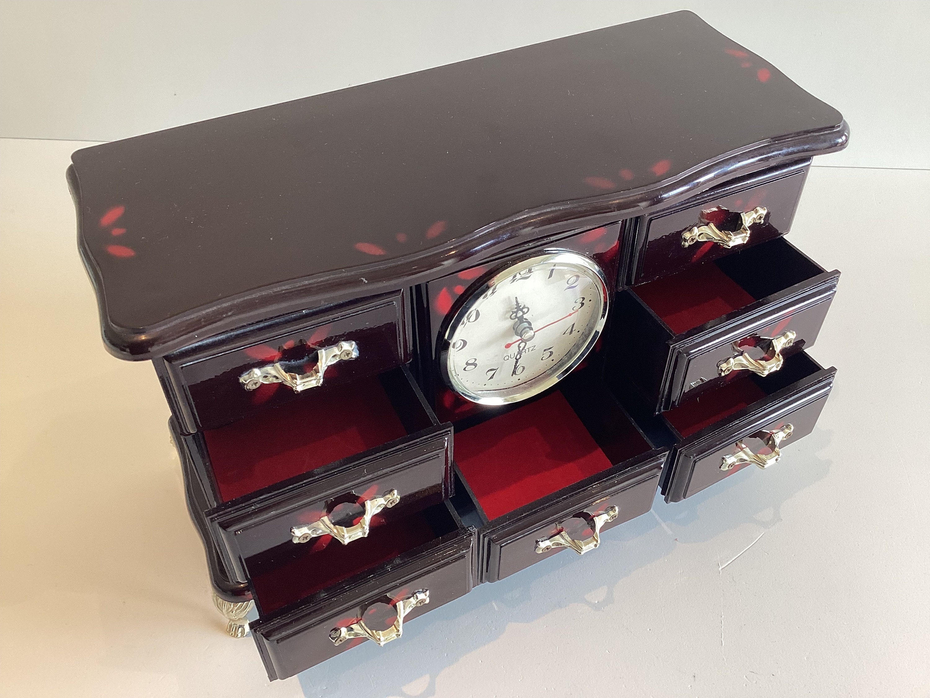 Vintage Cabinet Jewellery Box – Music Box Ballerina (1970s) Made in Japan — photo 6 of 9