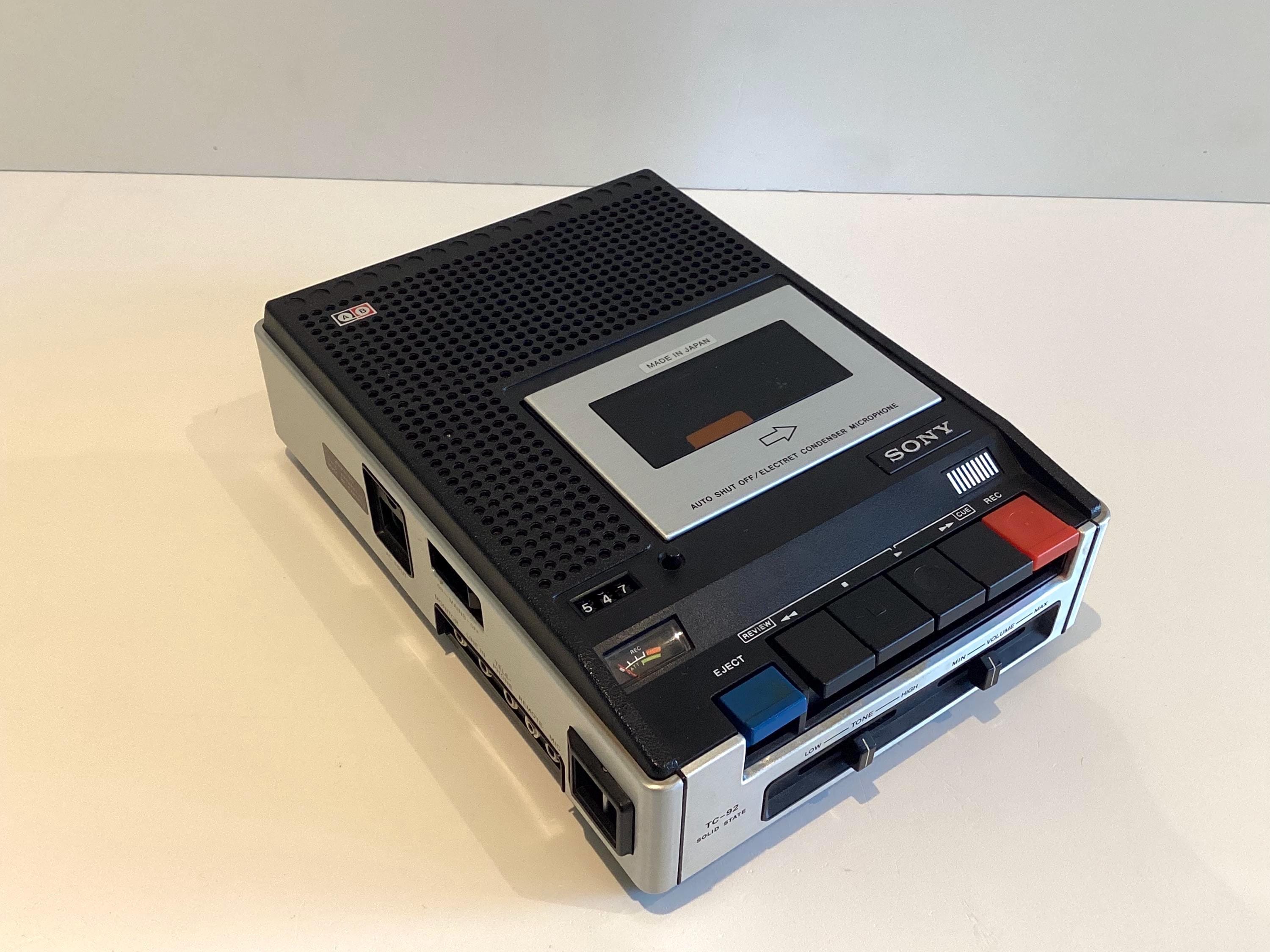 Vintage Cassette Recorder | Sony TC-92 1972 Space Age, Tested Working — photo 2 of 11