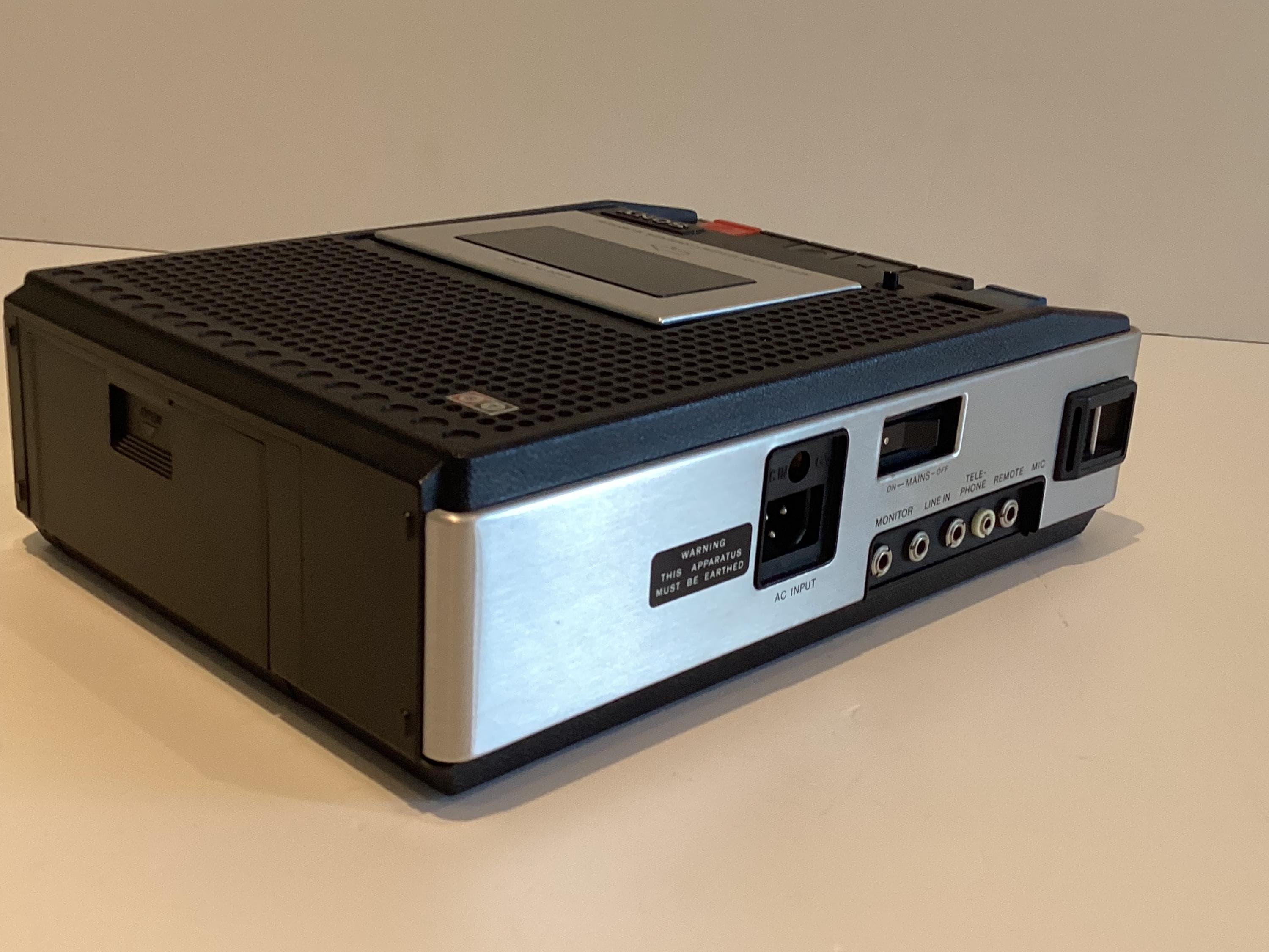 Vintage Cassette Recorder | Sony TC-92 1972 Space Age, Tested Working — photo 11 of 11