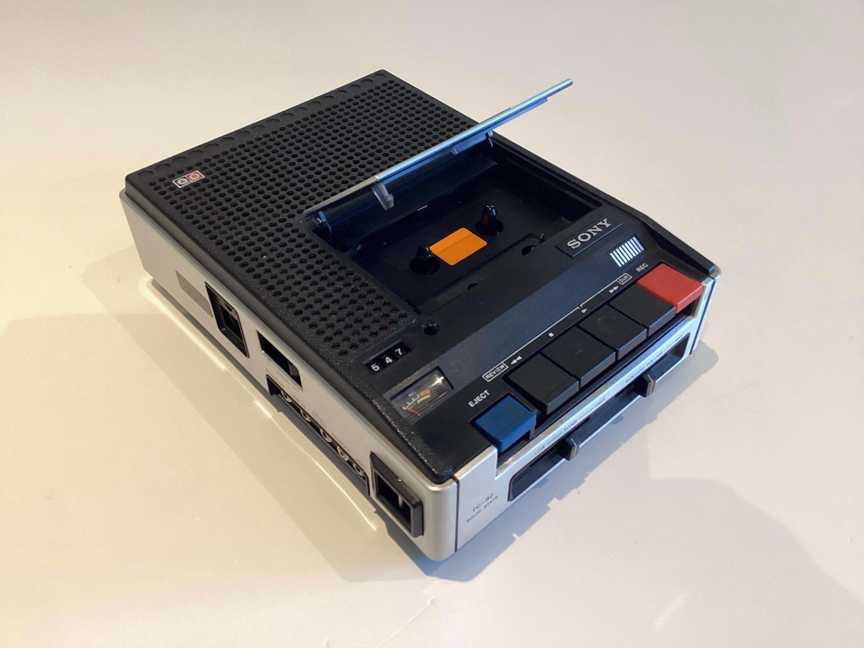 Vintage Cassette Recorder | Sony TC-92 1972 Space Age, Tested Working — photo 4 of 11