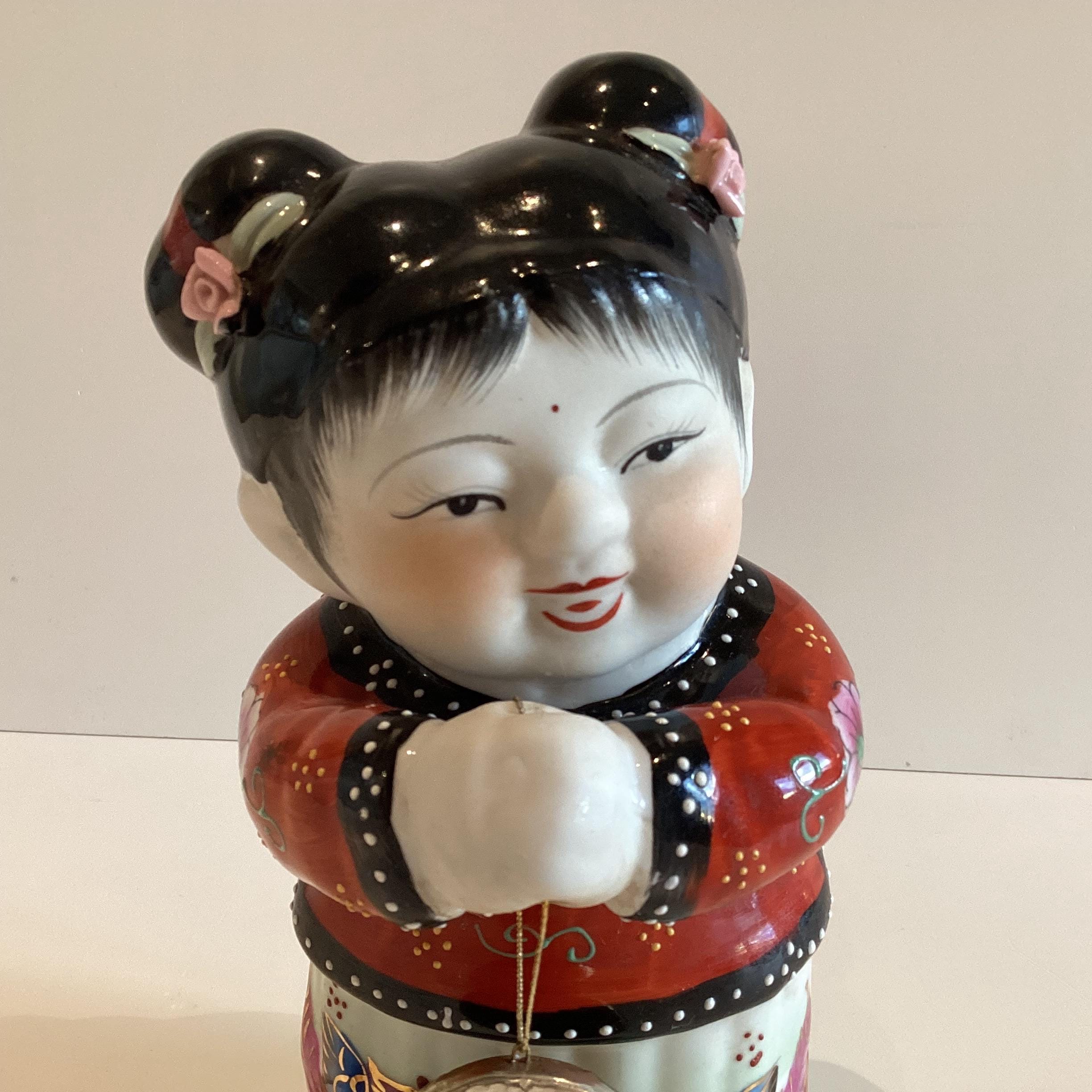 Porcelain Figurine (1950s) – Hand-Painted Collectible, Republic of China Vintage — photo 4 of 10