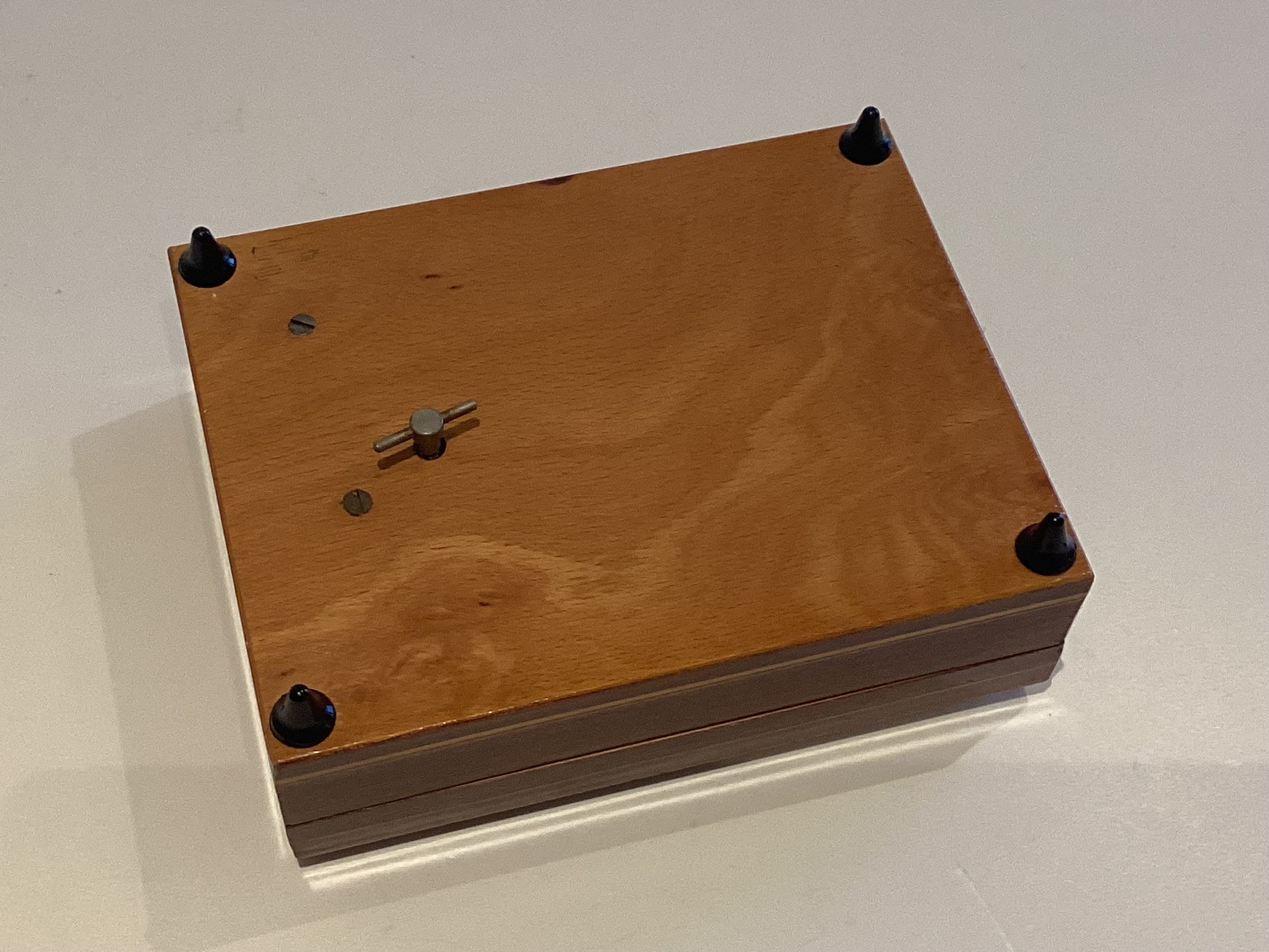 Vintage Music Box | 1960s Inlaid Wood Jewelry Holder Sorrento Italy — photo 8 of 8